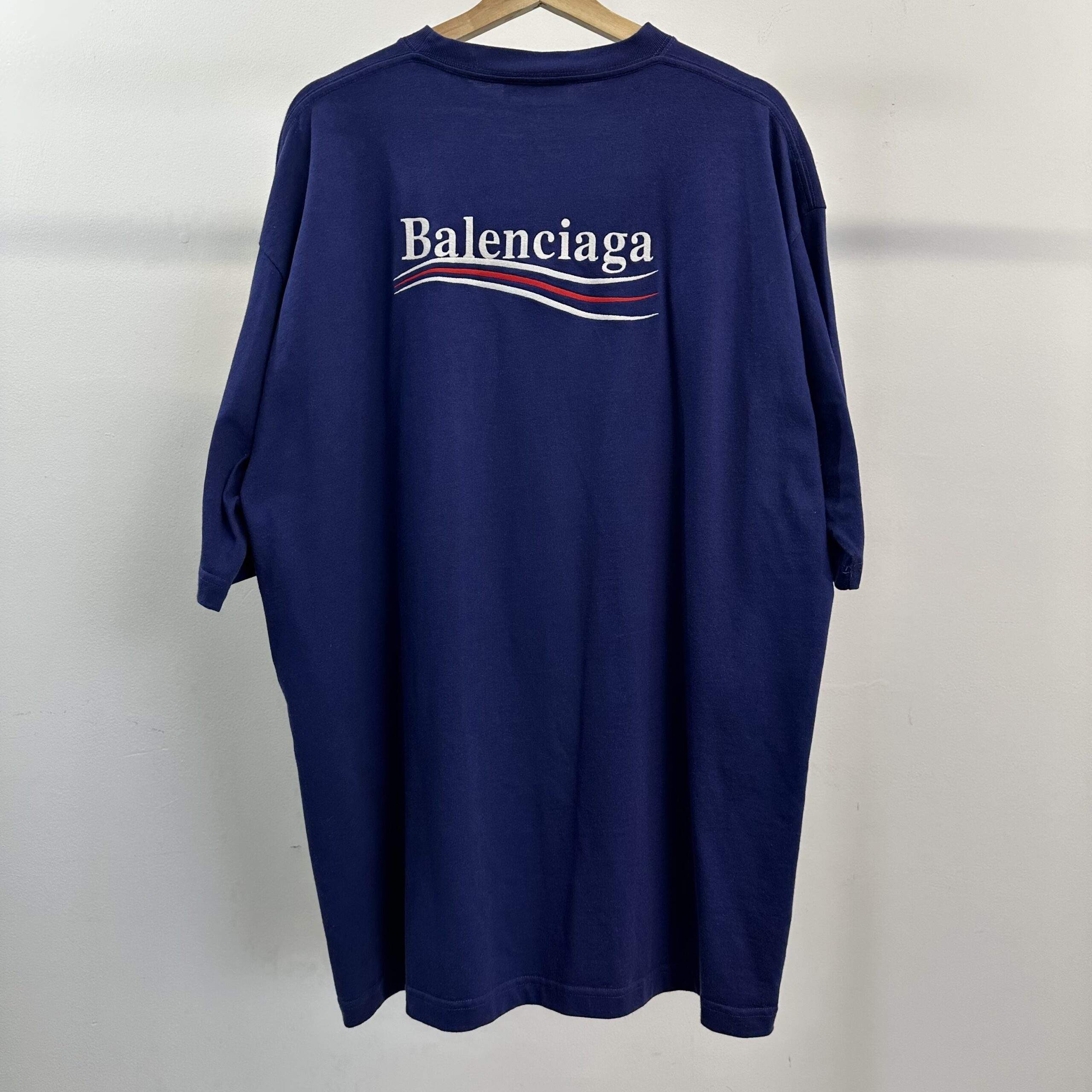 Balenciaga Campaign Logo T-Shirt - Veblen