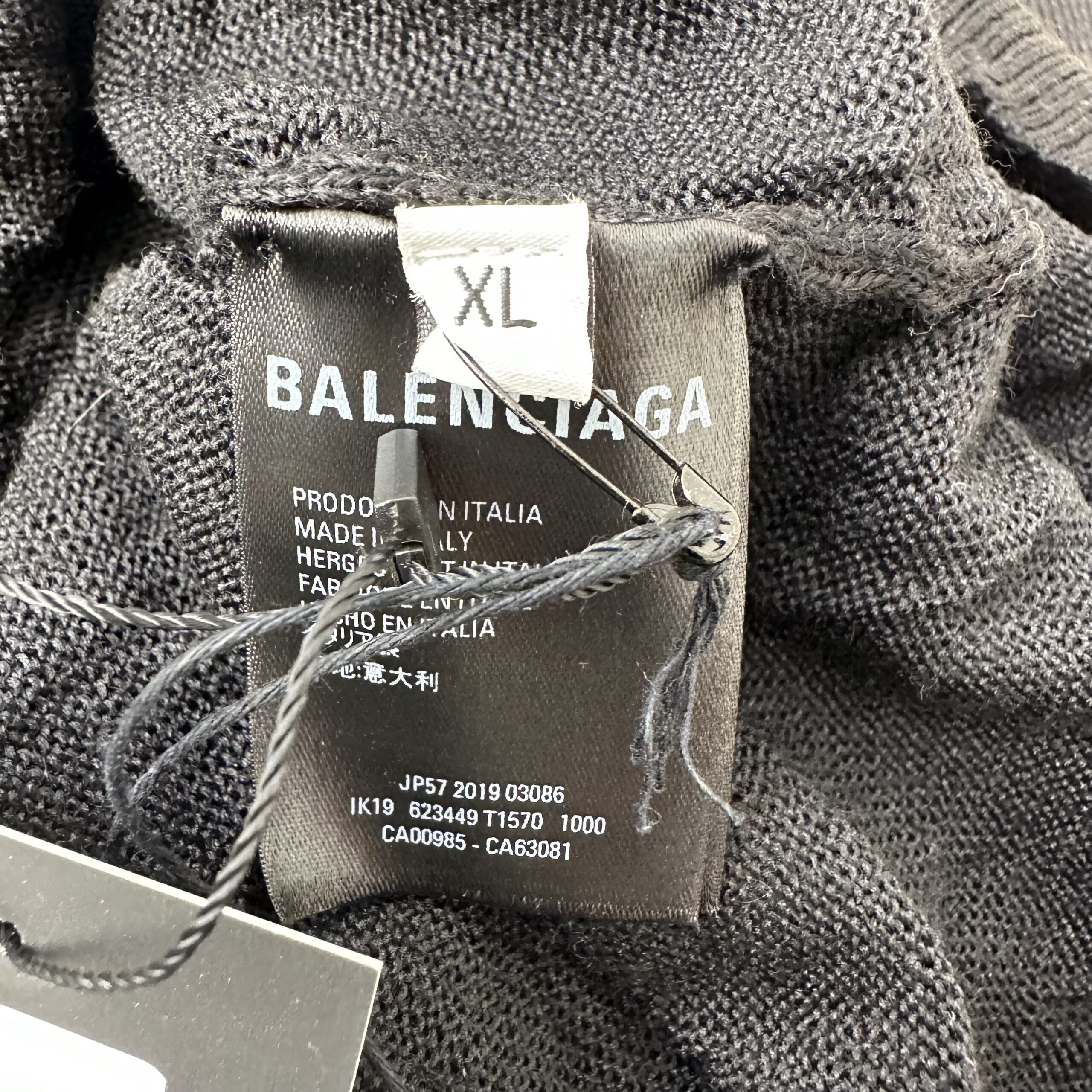 Balenciaga 'YE24' Wrinkled Sweater - Veblen
