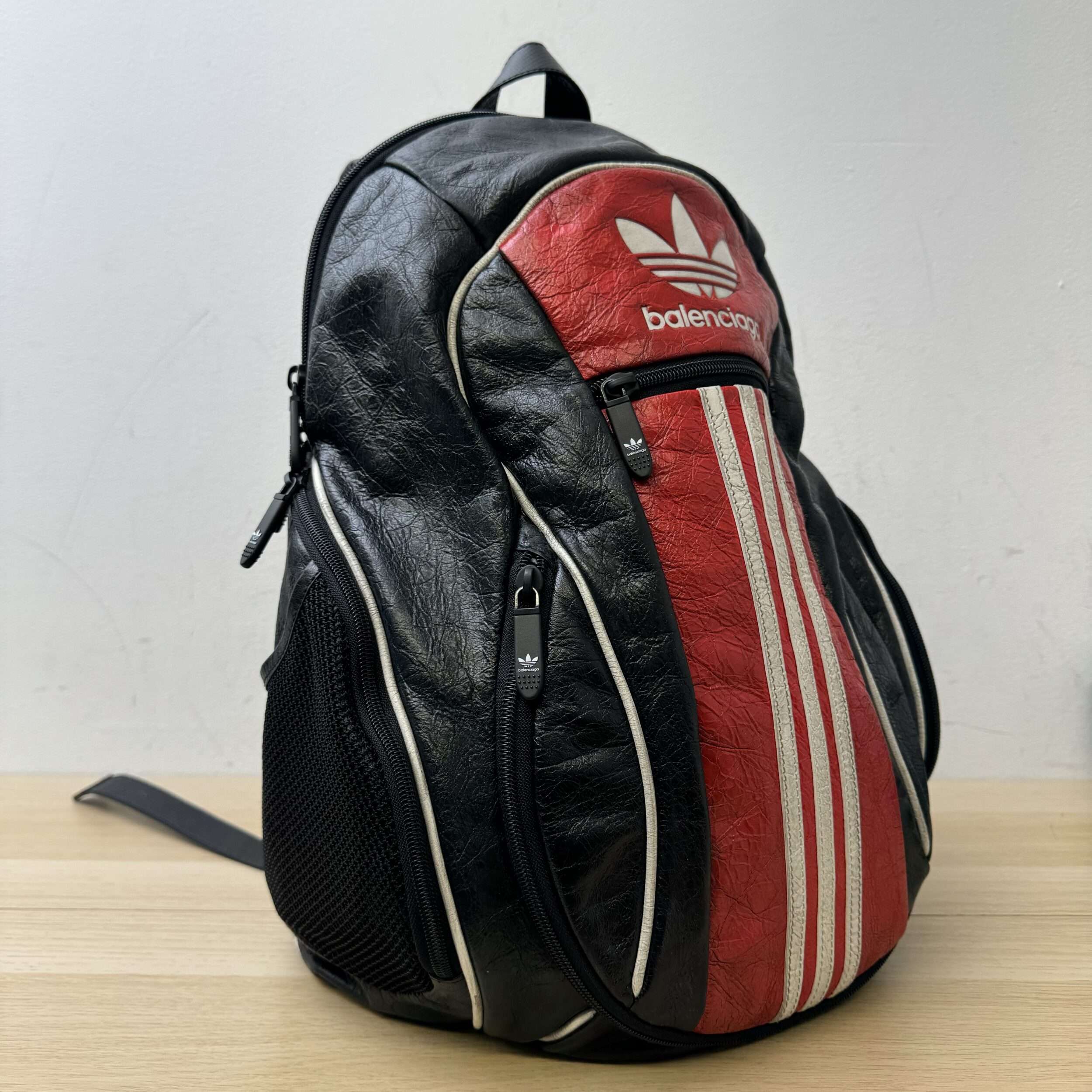 Balenciaga x Adidas Leather Backpack