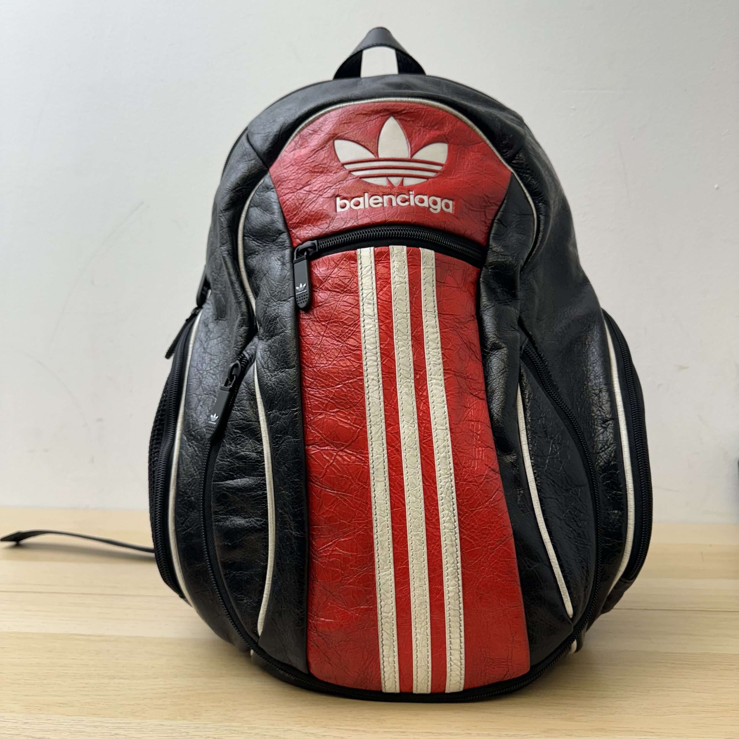 Balenciaga x Adidas Leather Backpack - Image 2