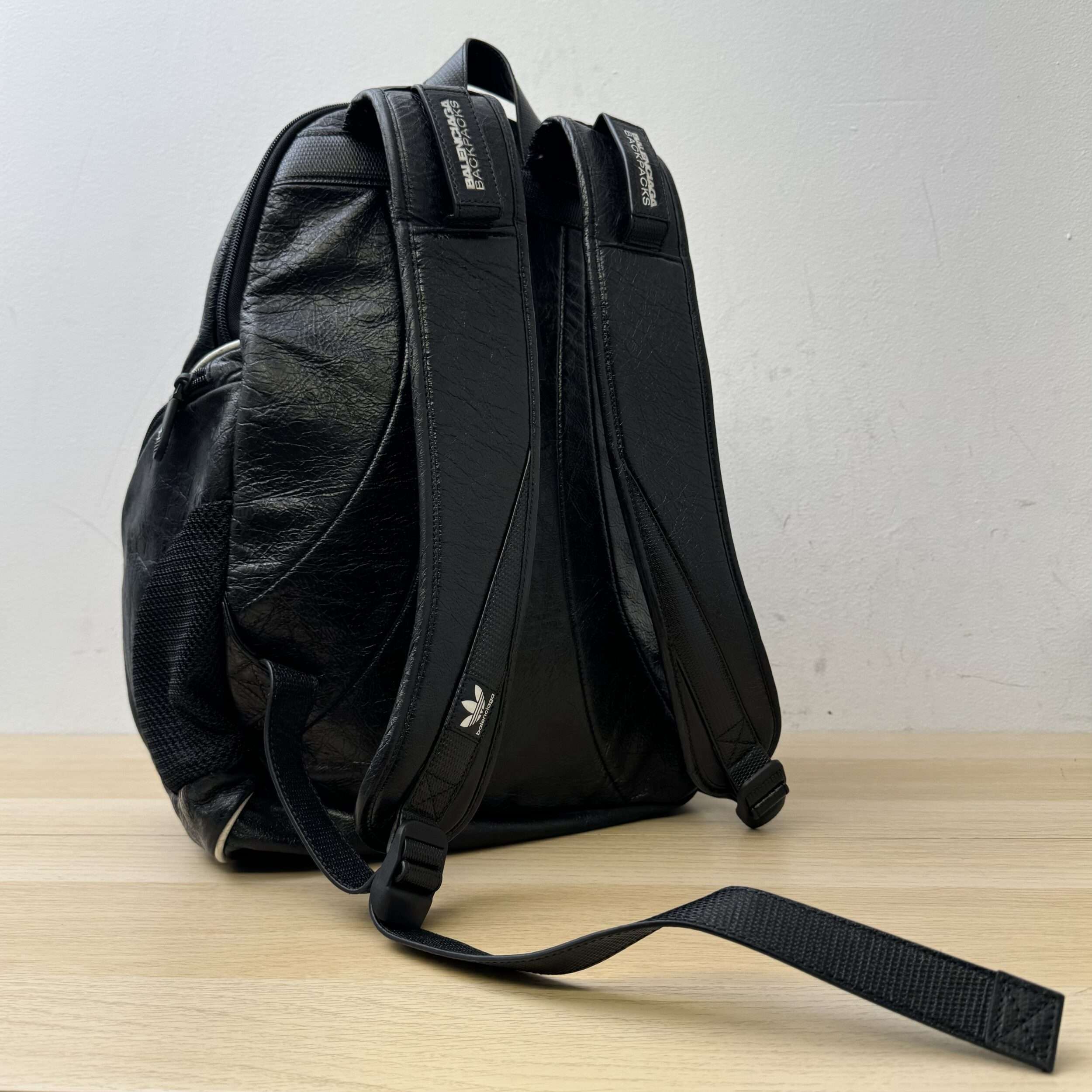 Balenciaga x Adidas Leather Backpack - Image 3