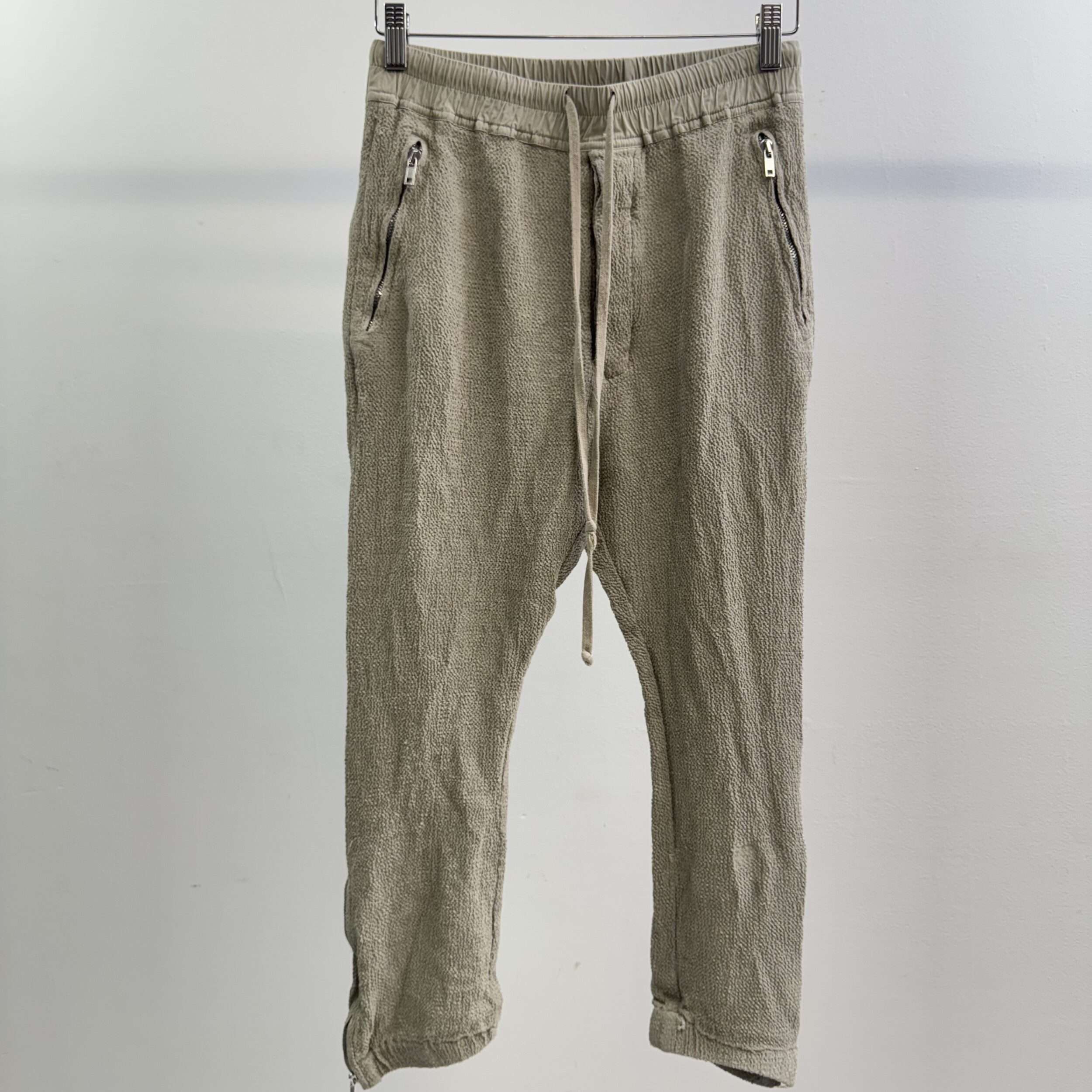 Rick Owens Ruffle Zip Pants
