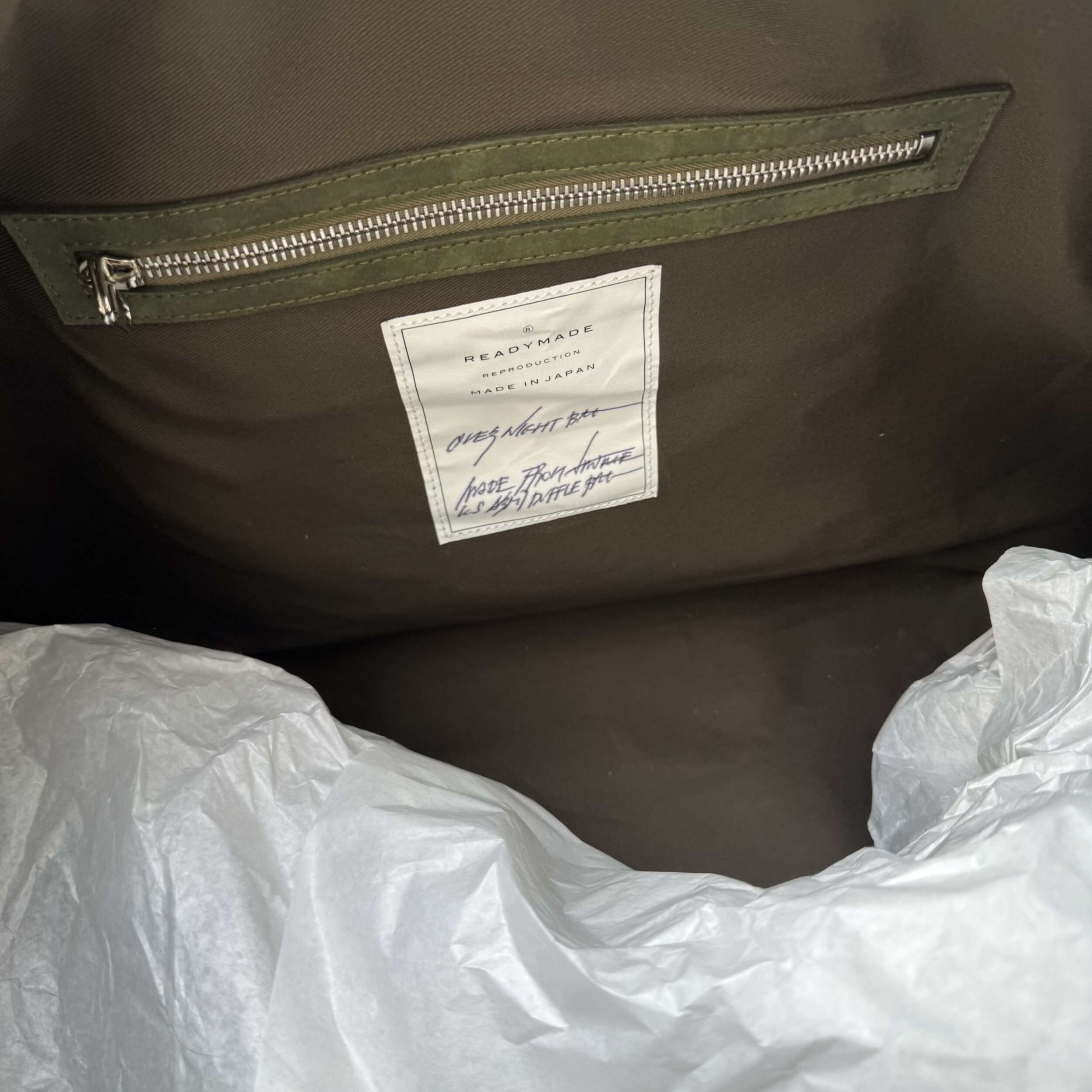 Readymade Military Logo Duffle Bag - Image 4