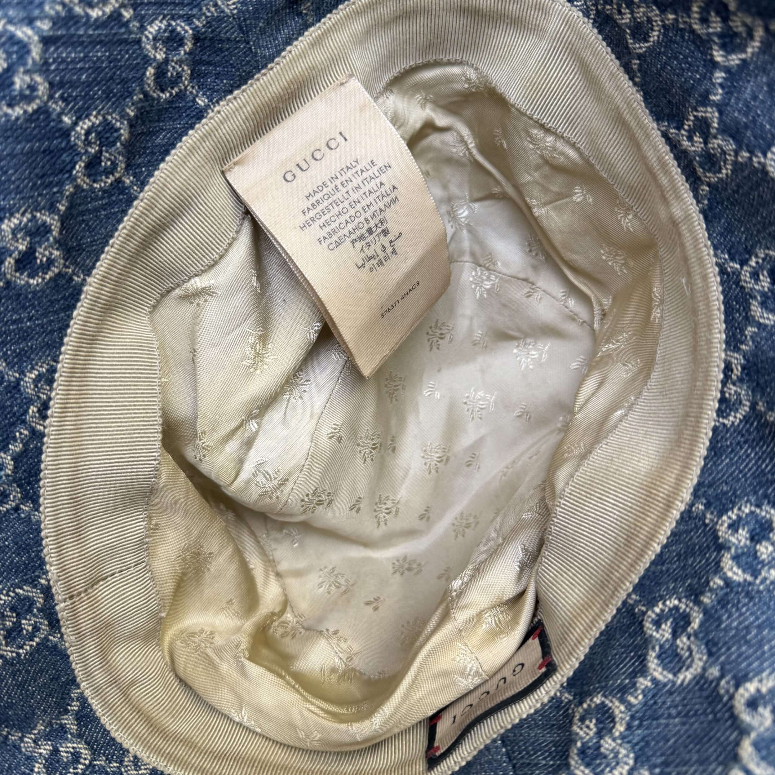 Gucci GG Monogram Bucket Hat - Image 3