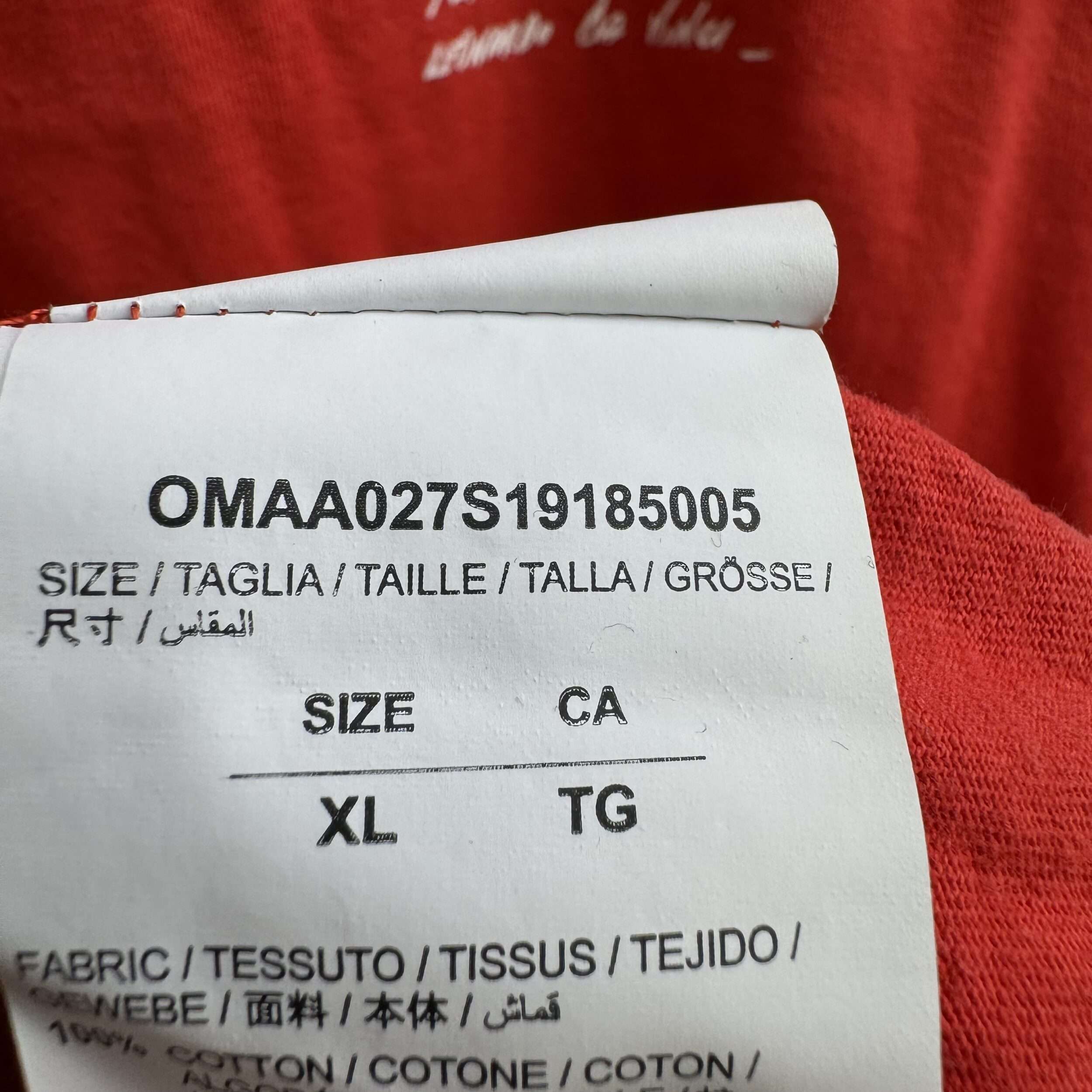 Off White Caravaggio T-Shirt - Image 3