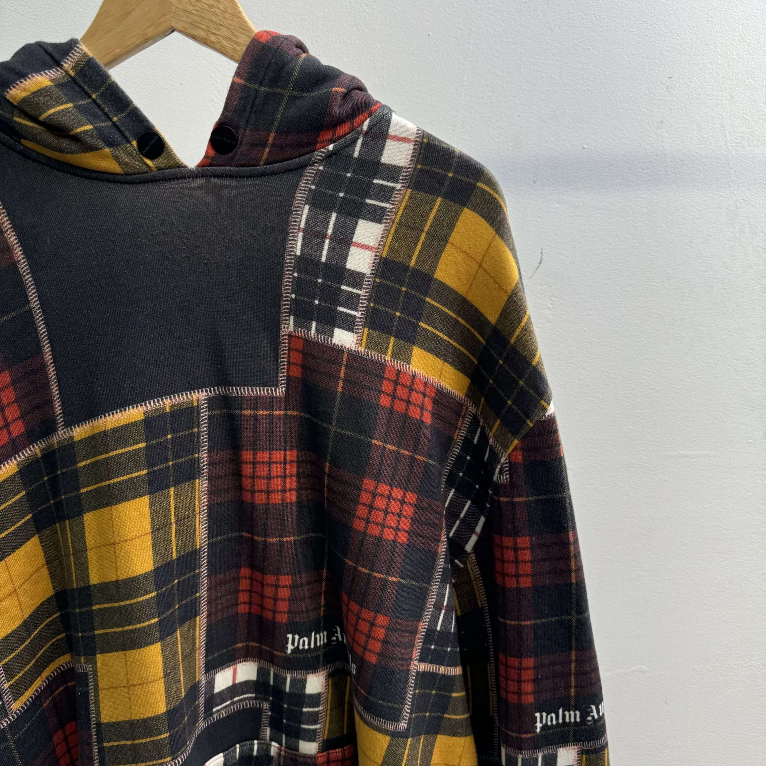 Palm Angels Plaid Hoodie - Image 2