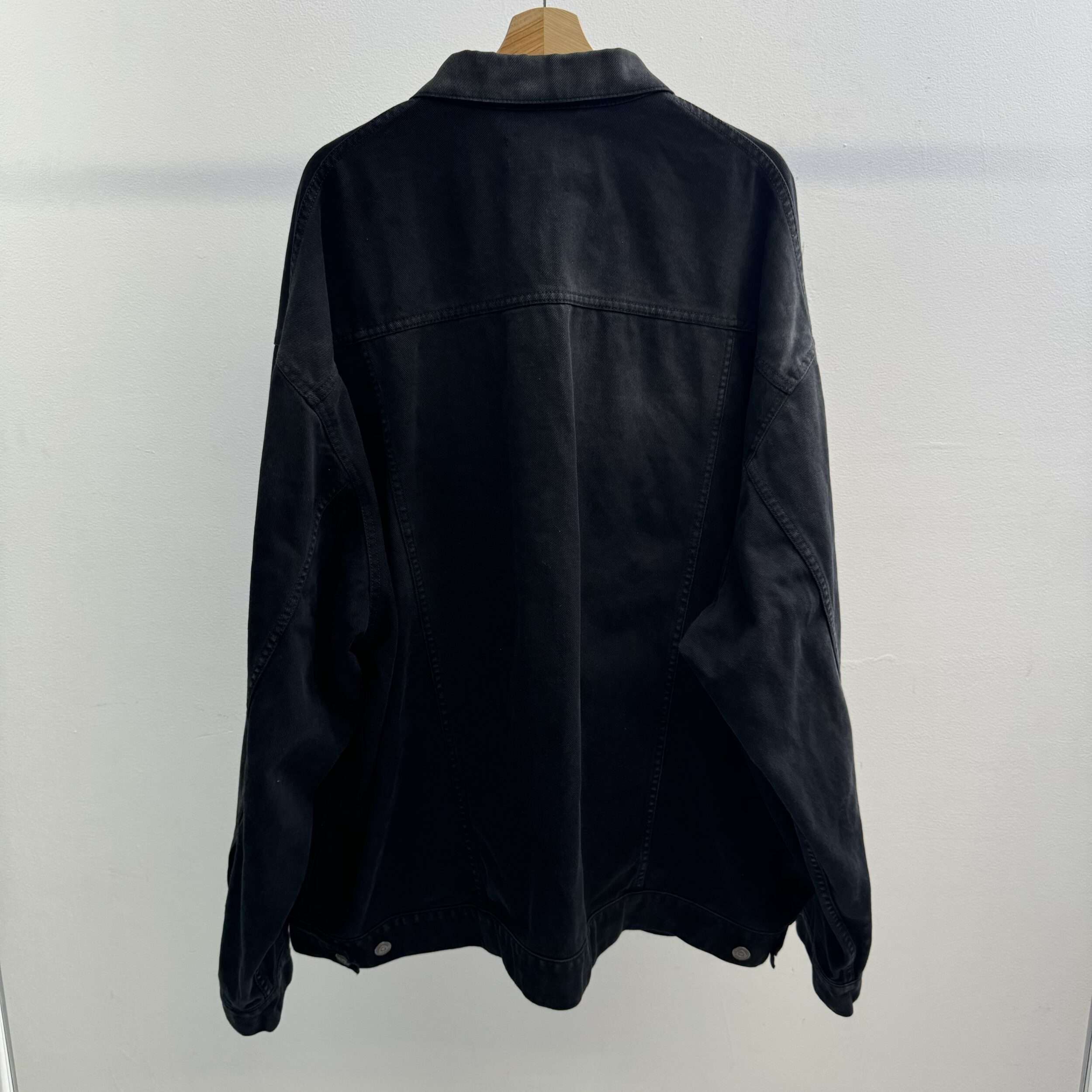 Balenciaga Sticker Denim Jacket - Image 3