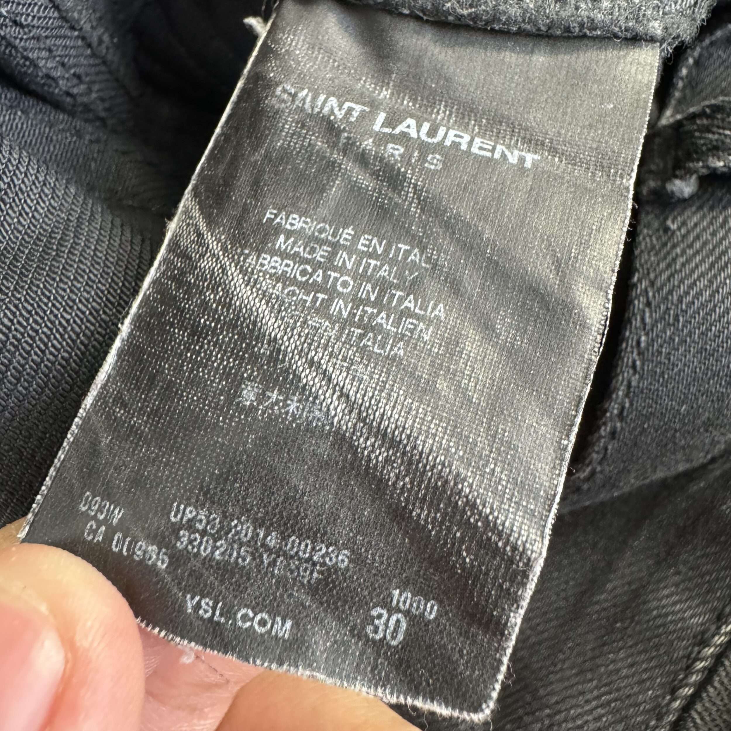 Saint Laurent Biker Denim - Image 5
