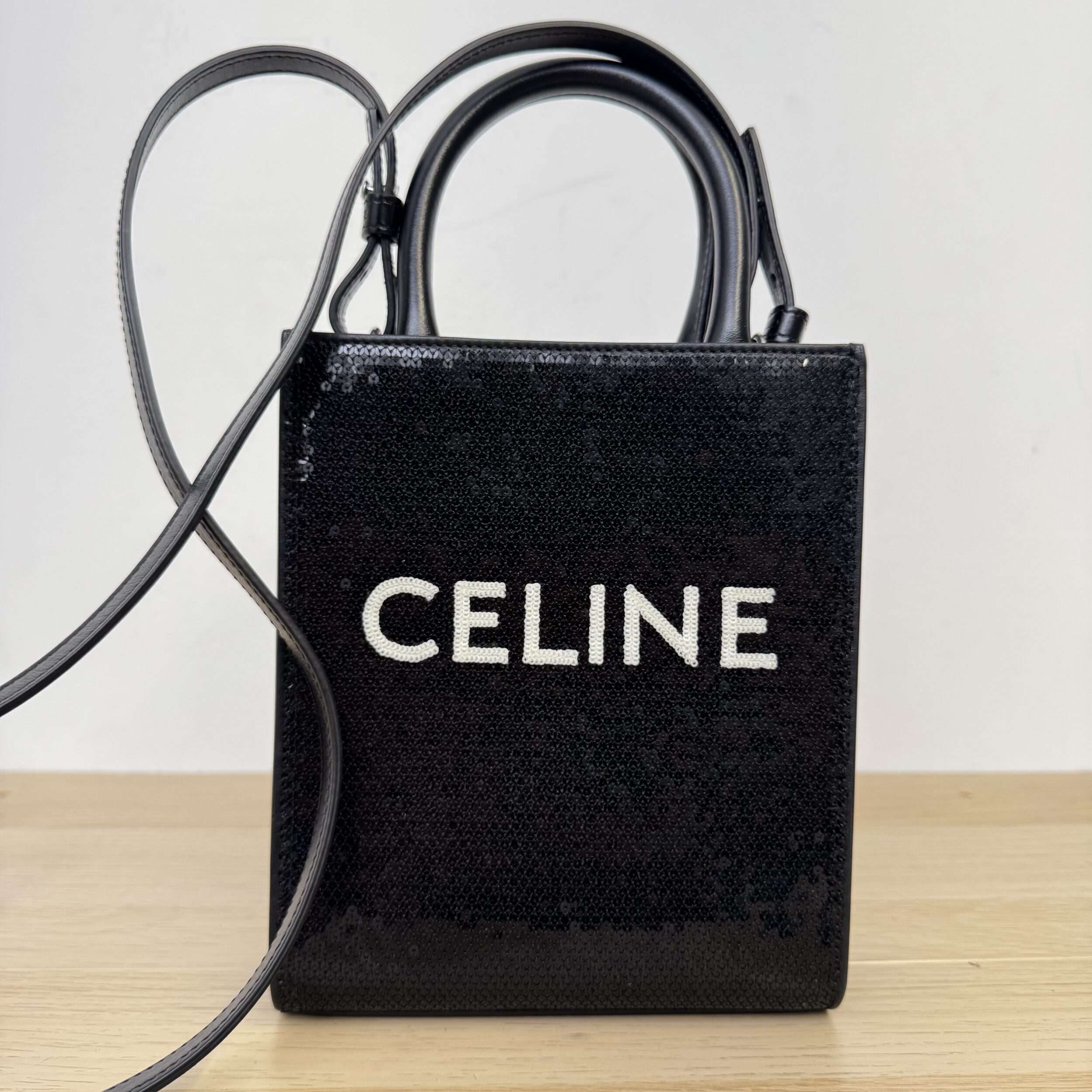 Celine Sequin Tote Bag - Image 3