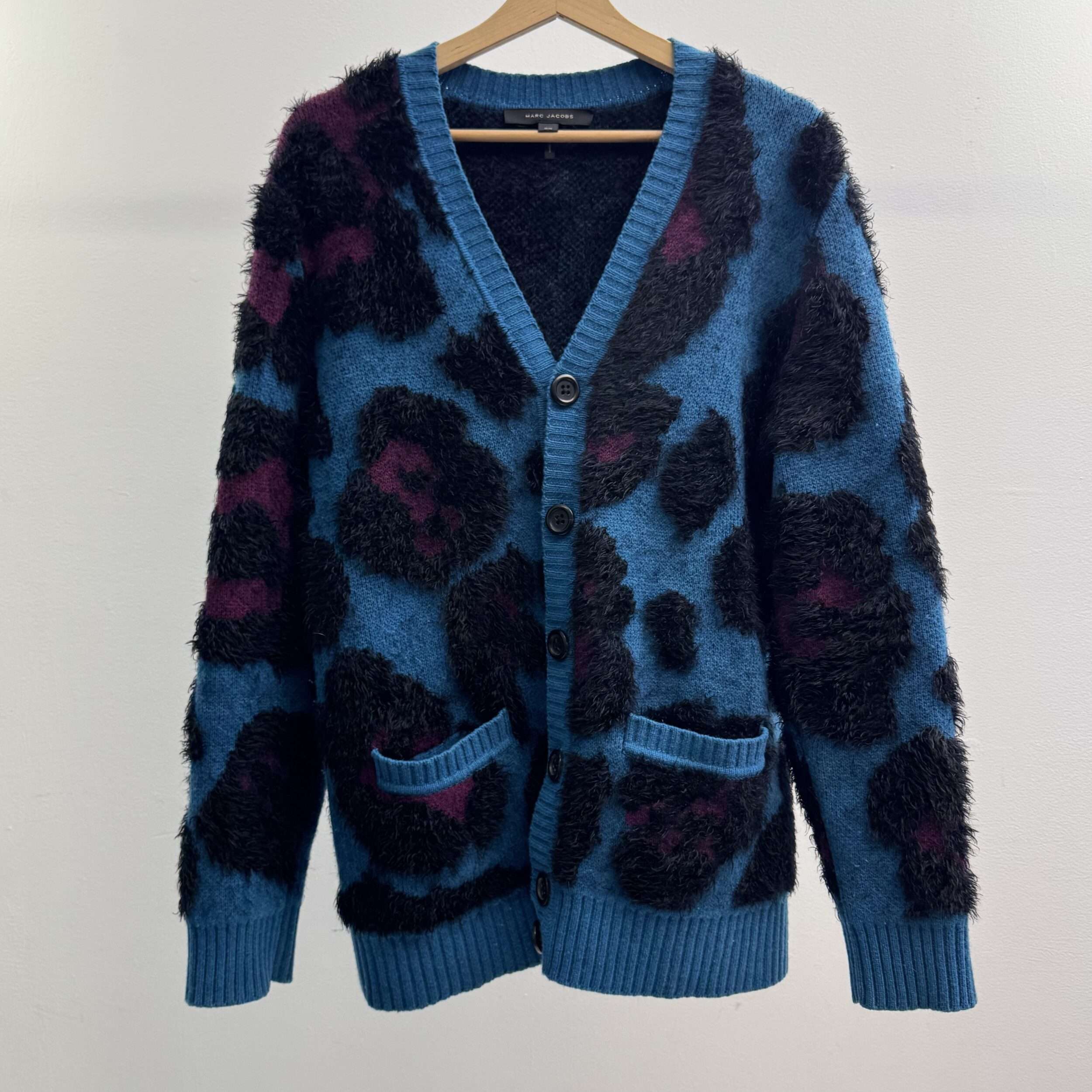 Marc Jacobs Leopard Cardigan Sweater