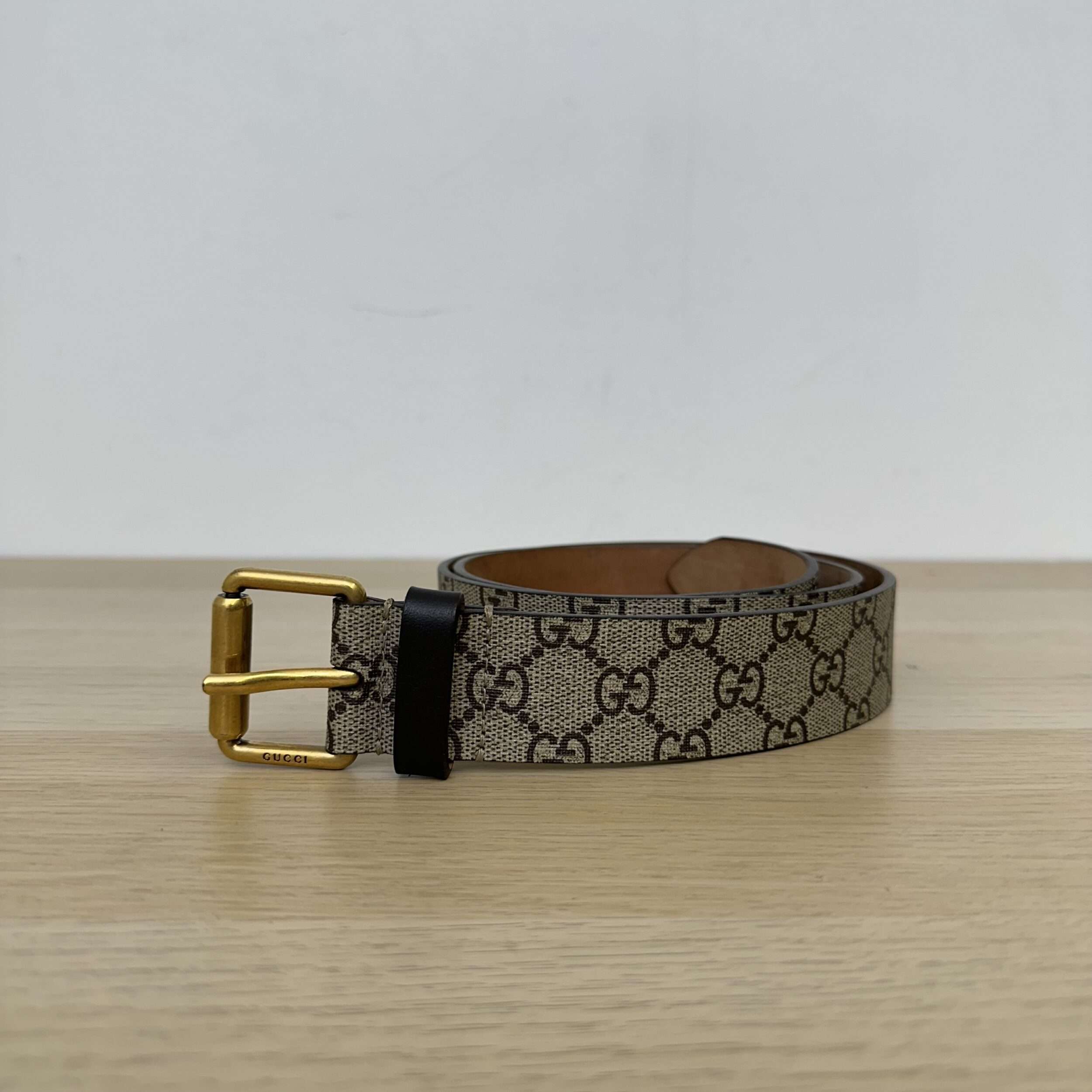 Gucci Monogram Snake Belt