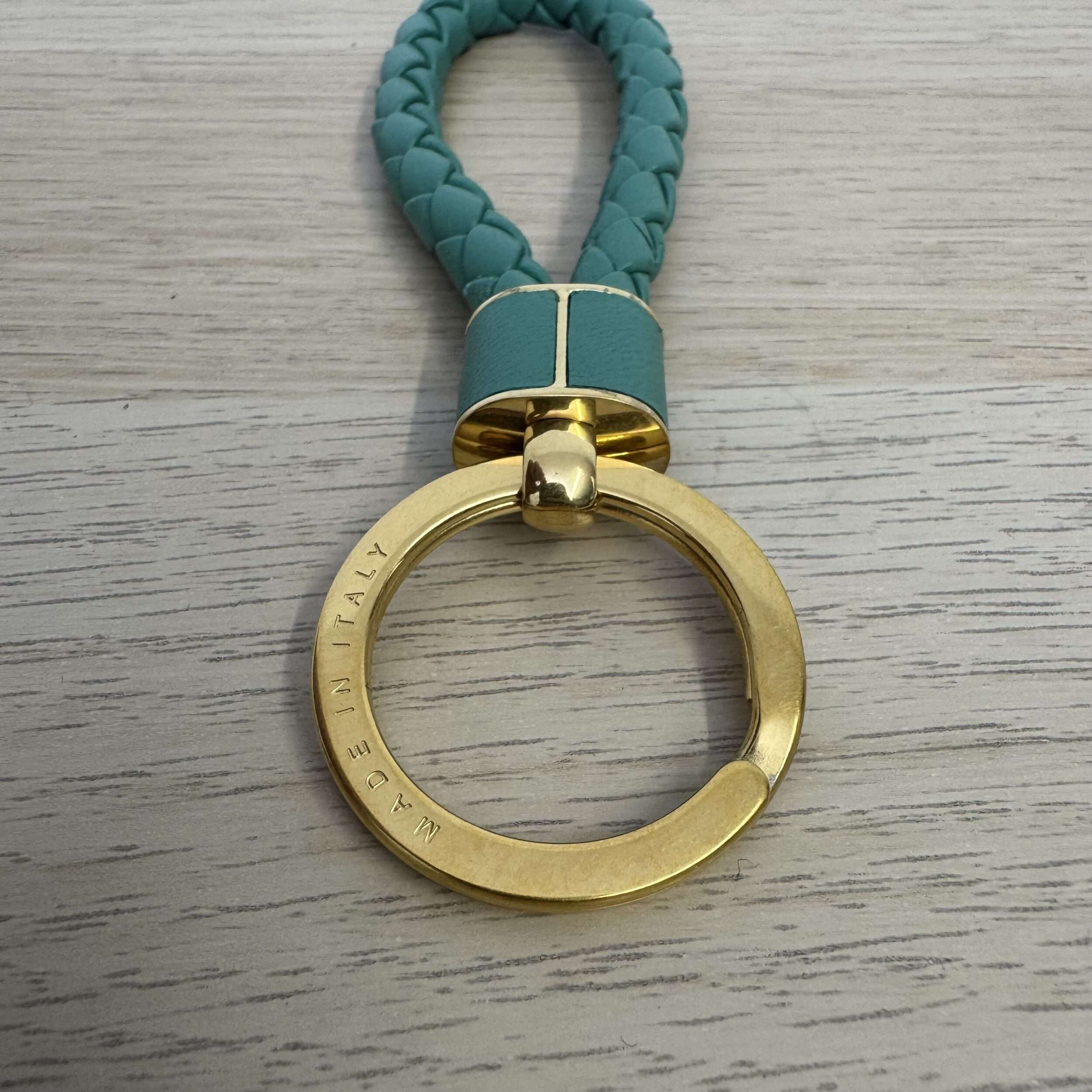 Bottega Veneta Intrecciato Key Ring - Image 2