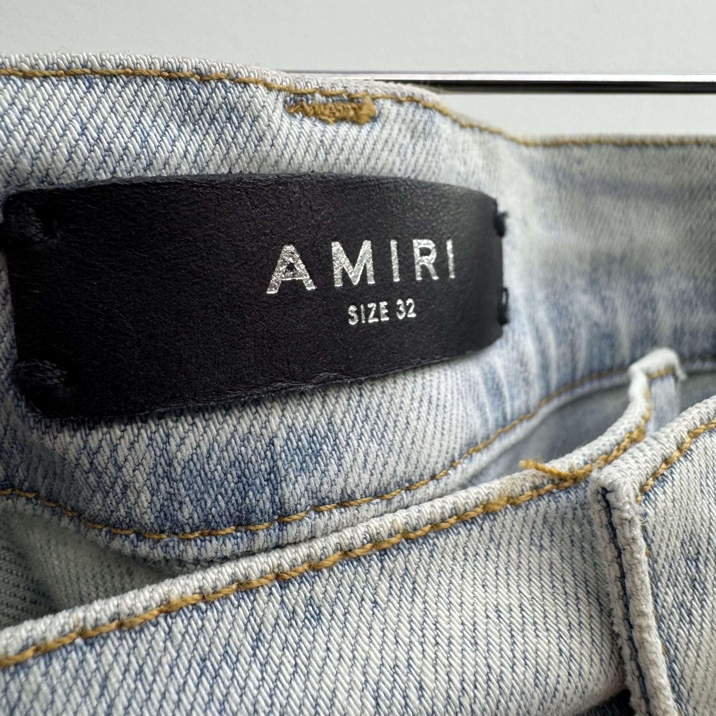 Amiri Grateful Dead Patch Jeans - Image 3