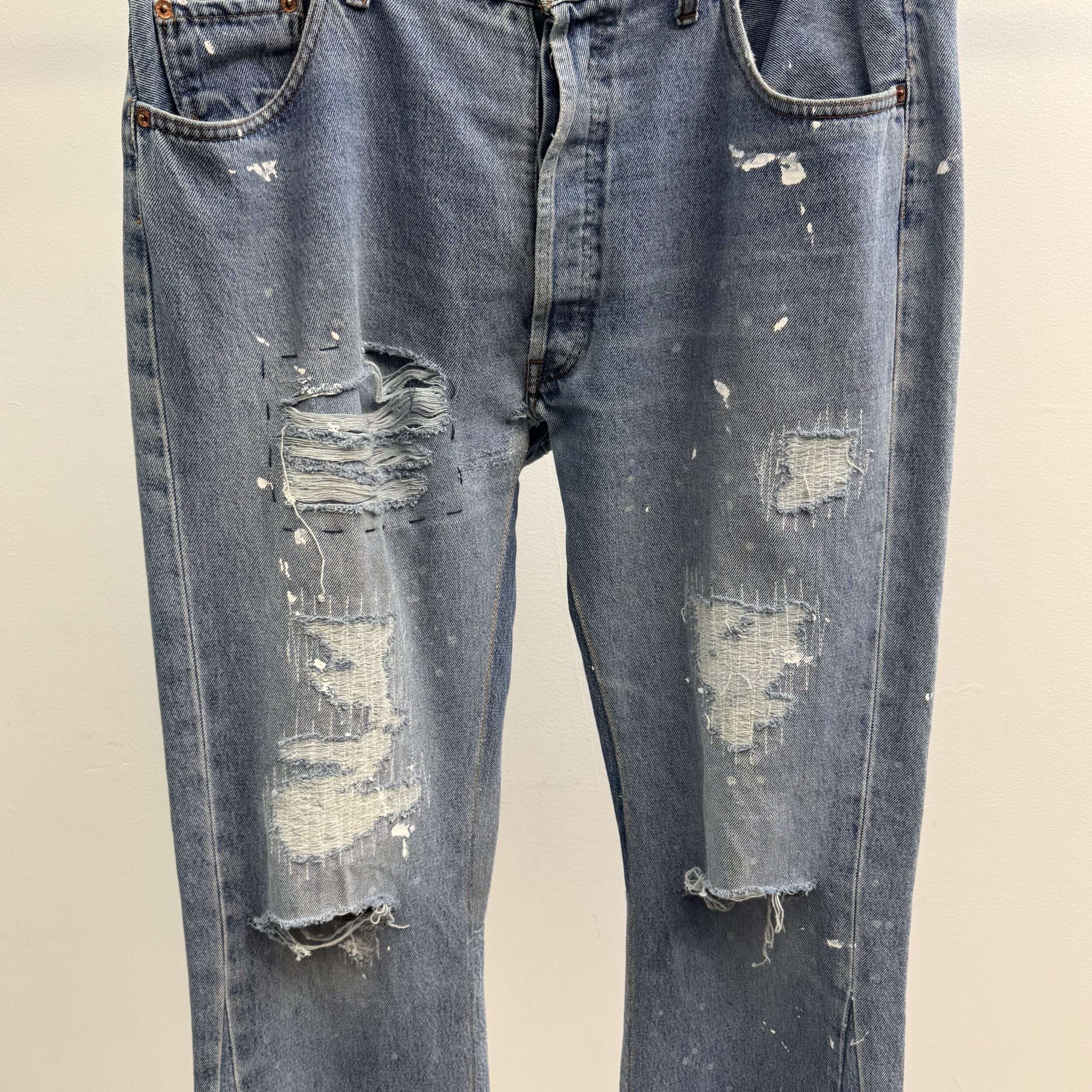 Gallery Dept. Flared Boro Patch Jeans - Image 2