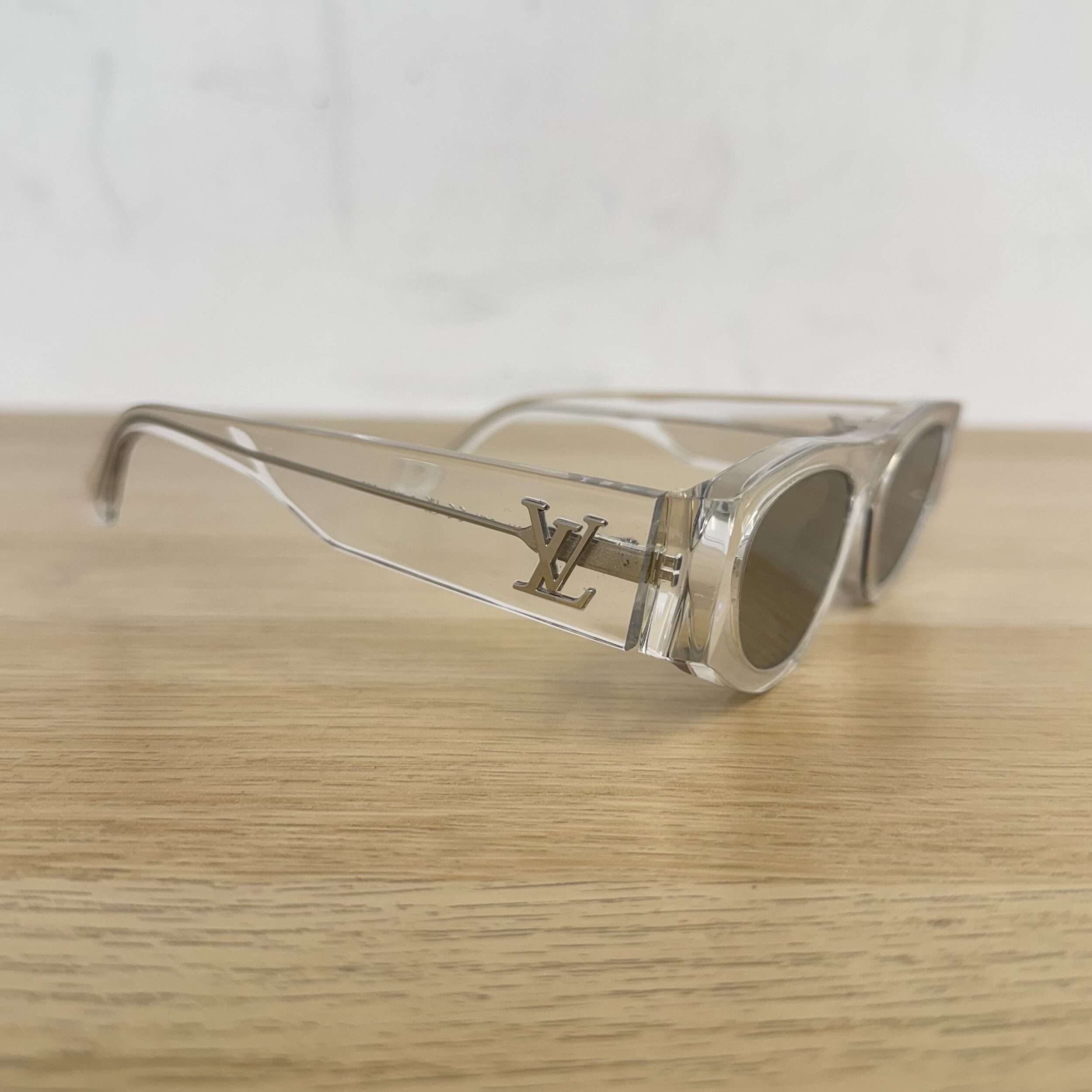 Louis Vuitton Cat Eye Transparent Sunglasses