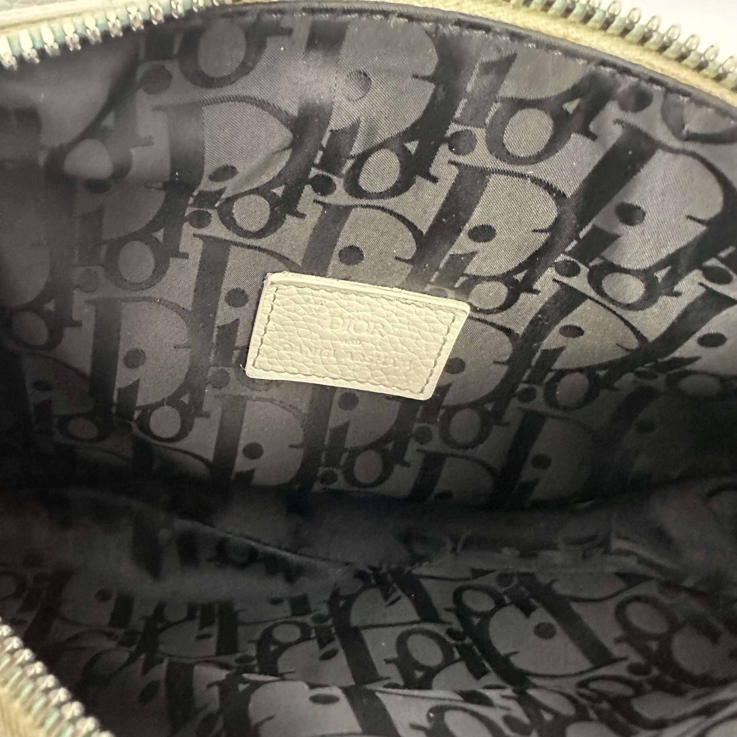 Dior Newspaper Saddle Bag - Image 4