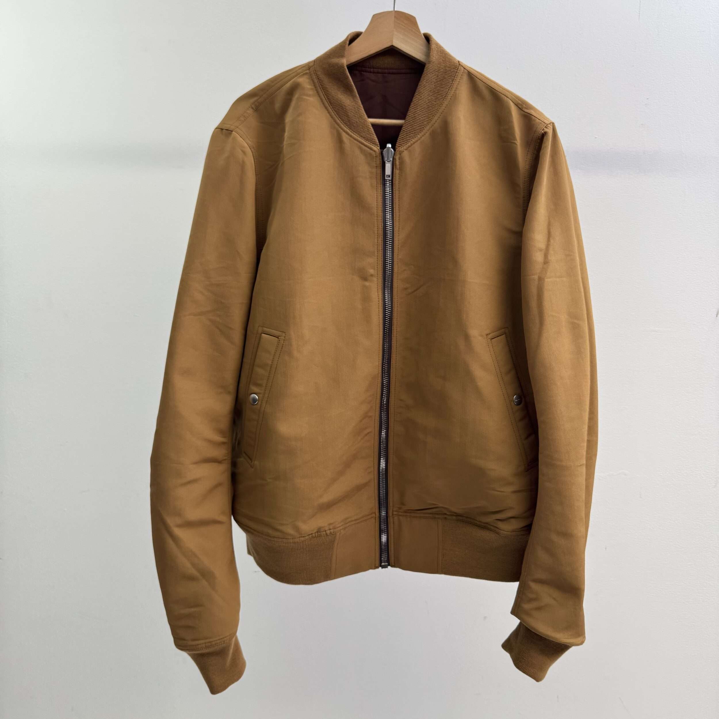 Rick Owens Two Tone Bomber Jacket - Image 3