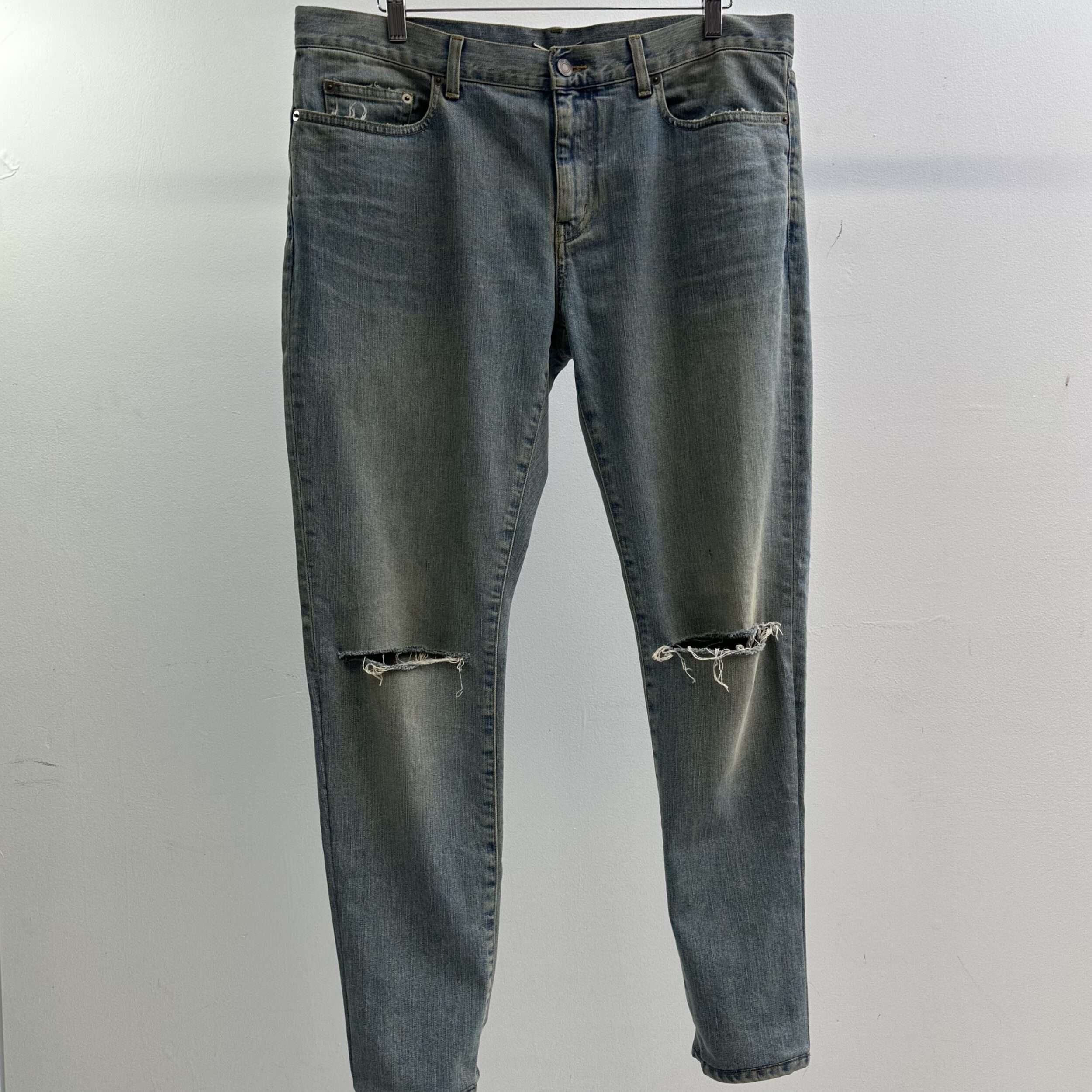 Saint Laurent D02 Knee Slit Jeans