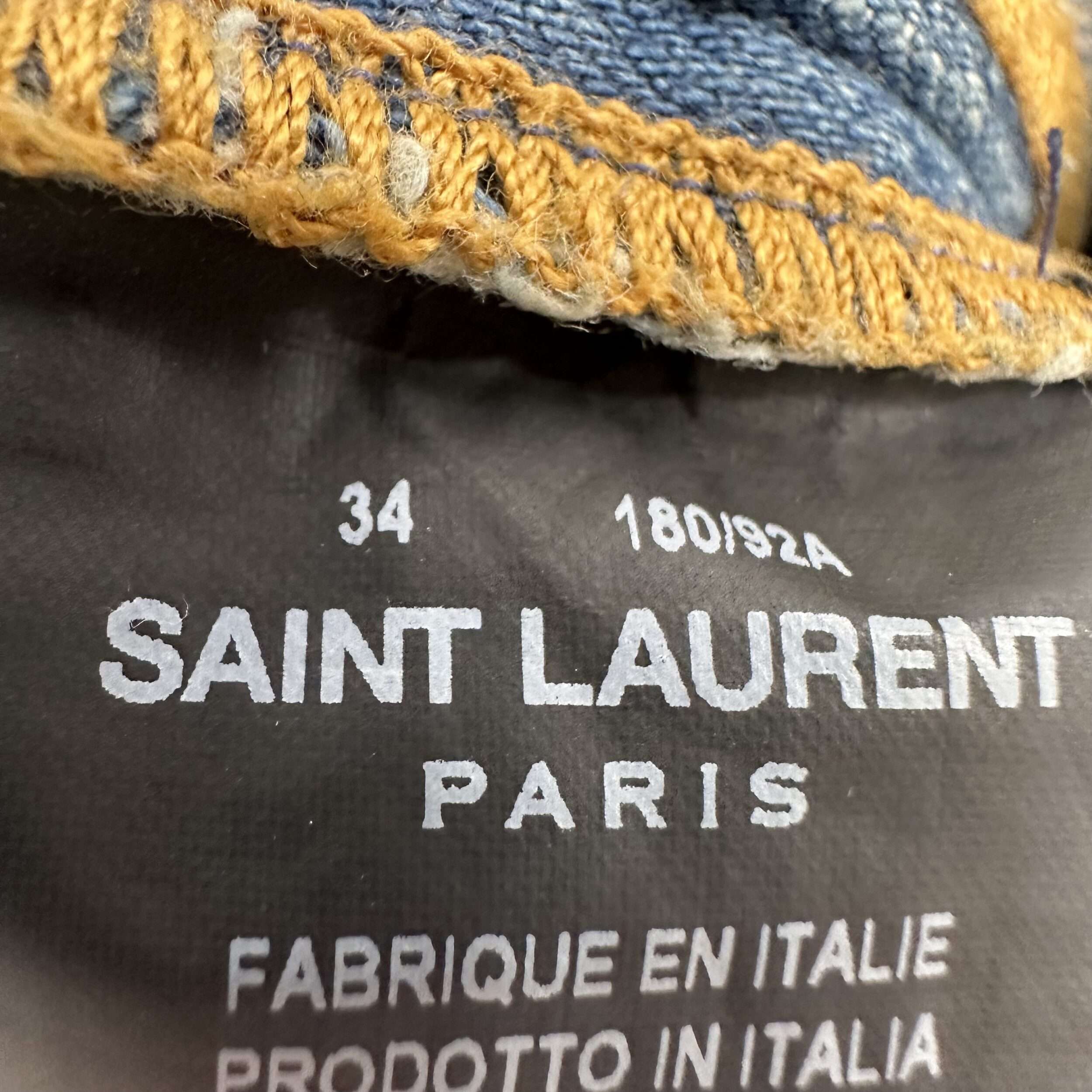 Saint Laurent D02 Knee Slit Jeans - Image 3