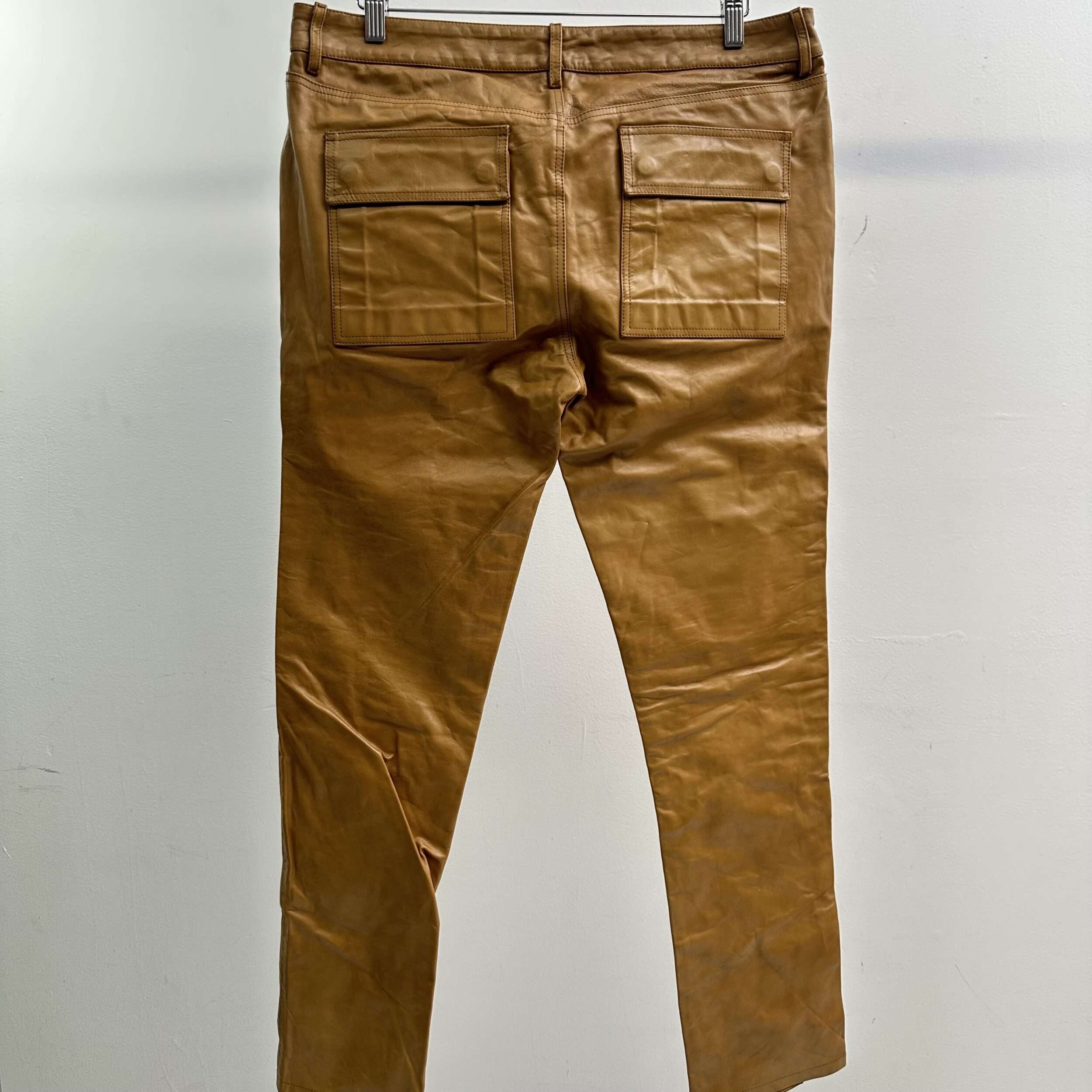 Rick Owens Leather Pants - Image 2
