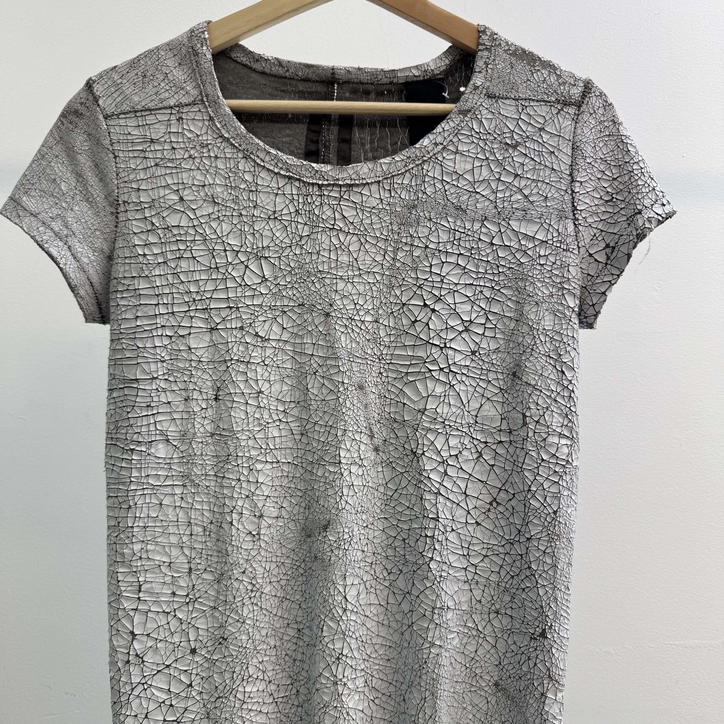 Rick Owens Cracked T-Shirt - Image 2