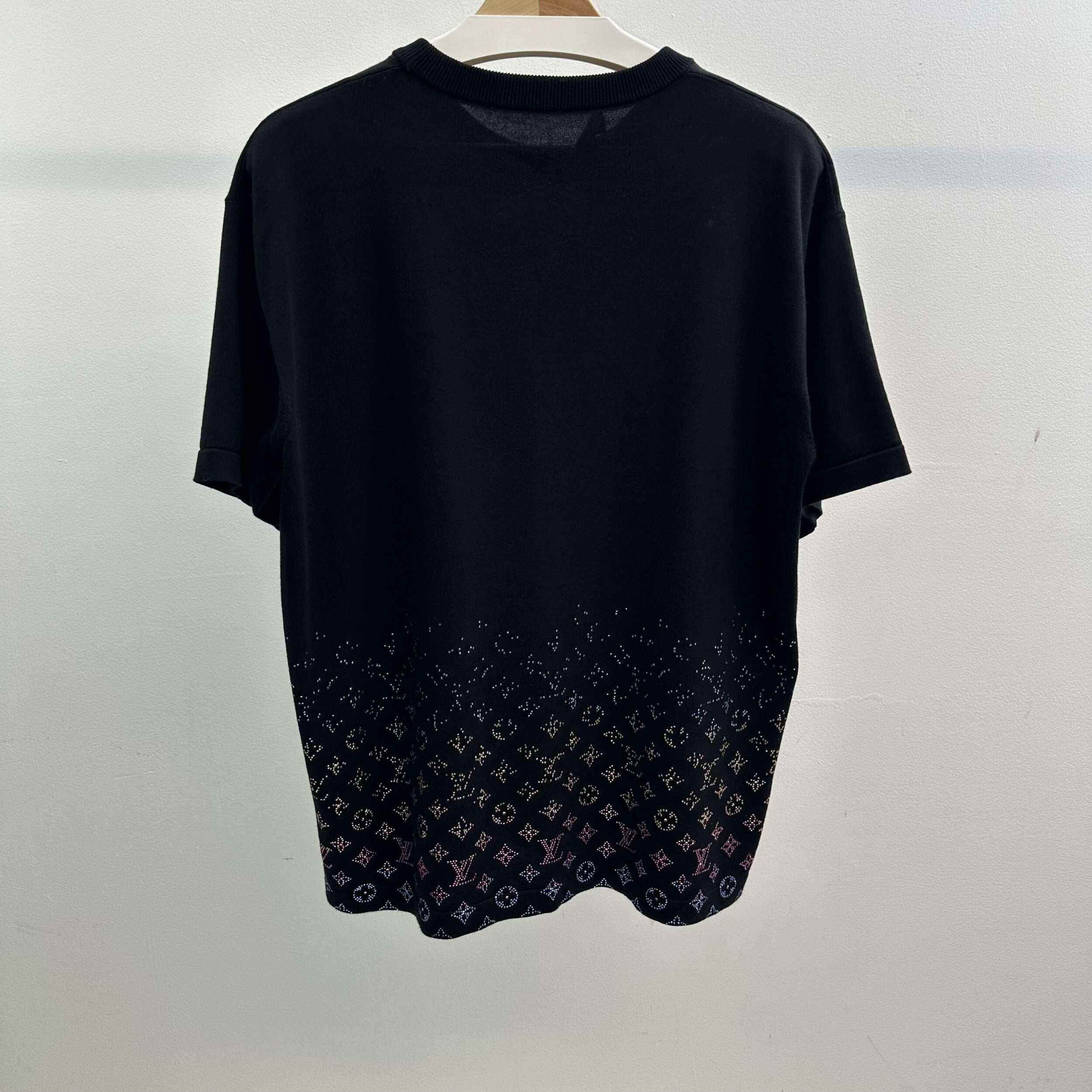 Louis Vuitton Embellised Crystal Monogram Shirt - Image 2