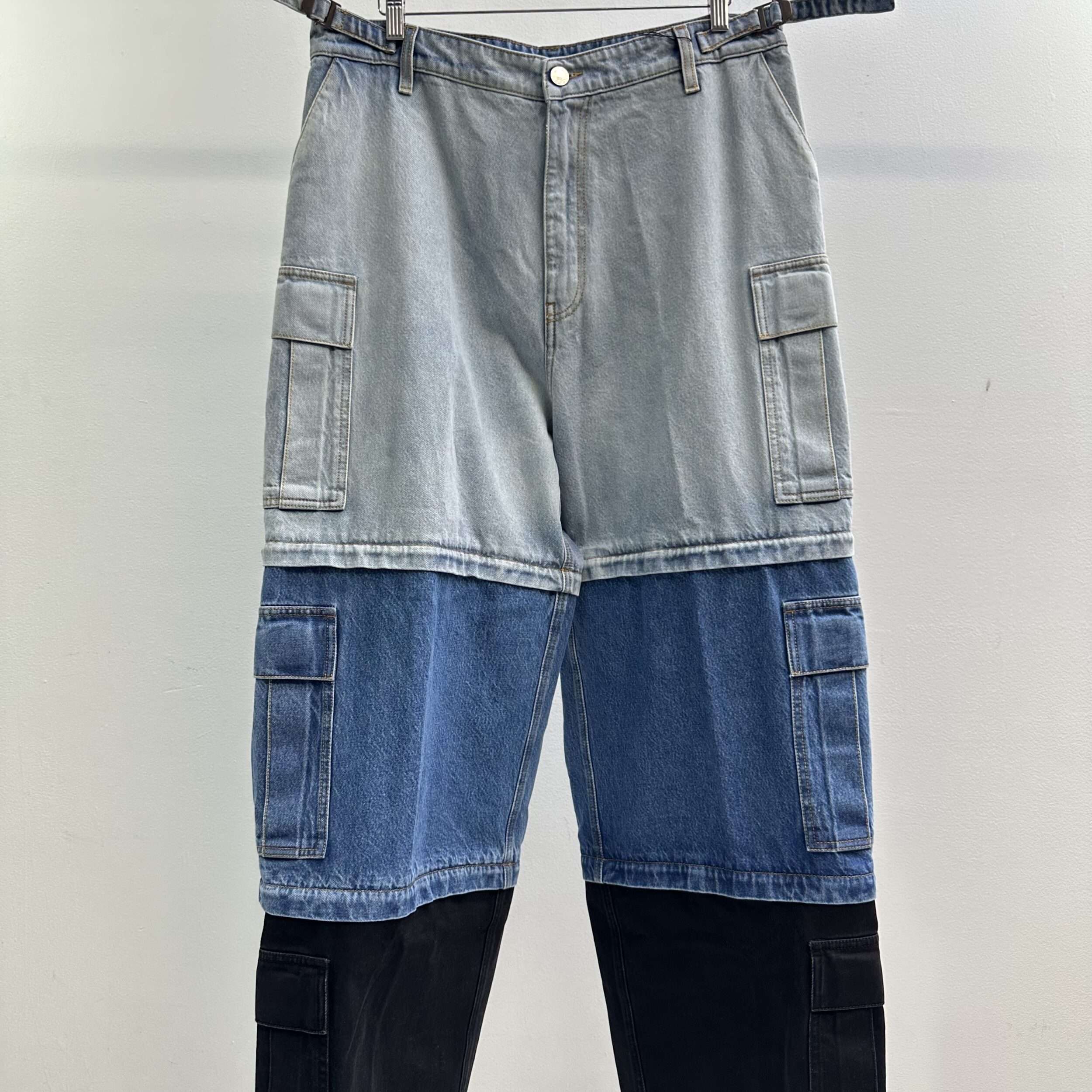 Vetements Tri Convertible Transformer Jeans