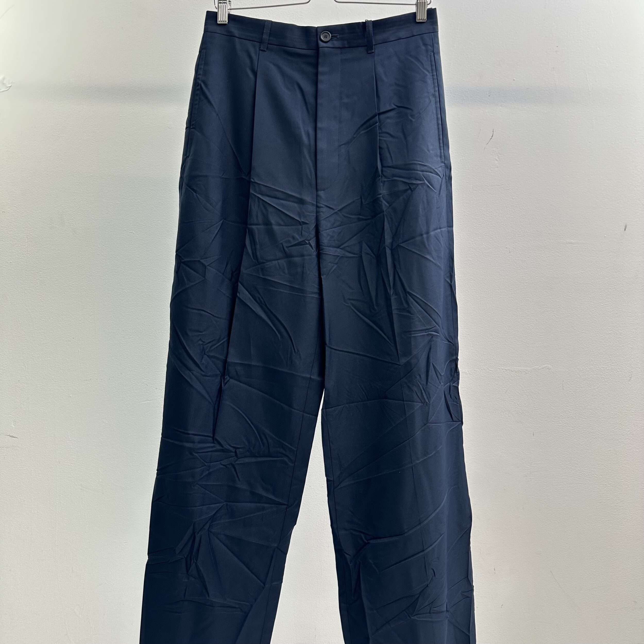 Balenciaga Wrinkled Dress Pants