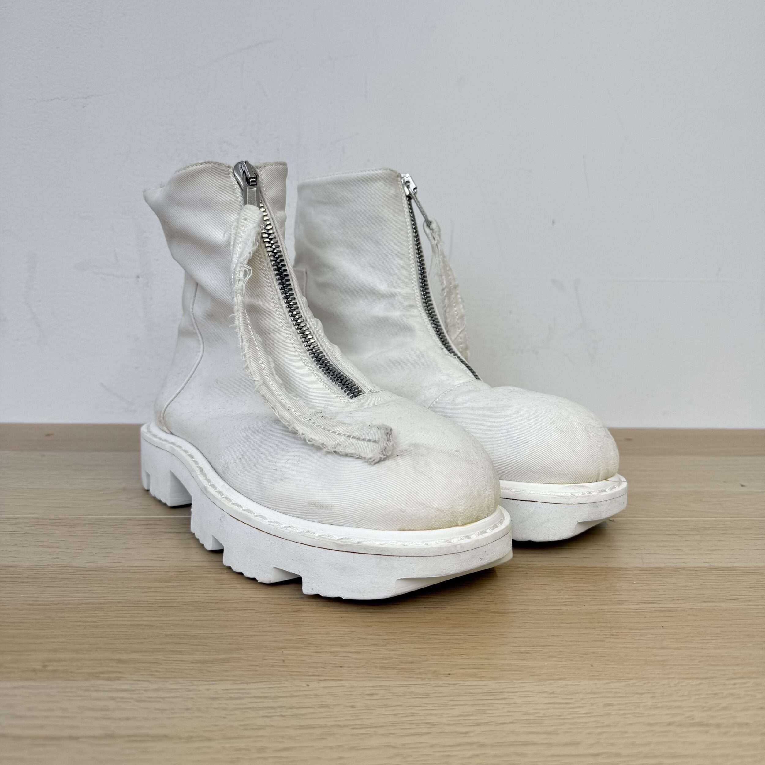 Rick Owens Megatooth Zip Boots