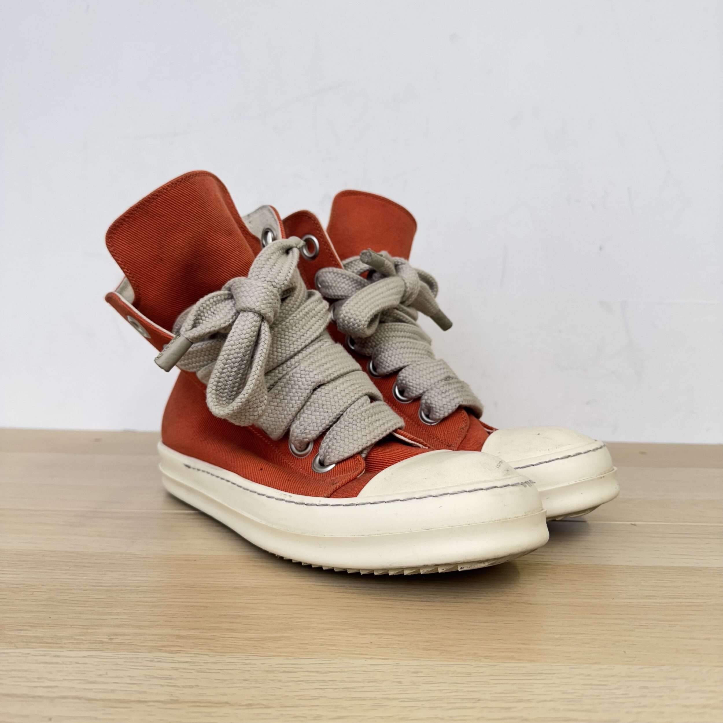 Rick Owens Jumbo Lace High Top Ramones