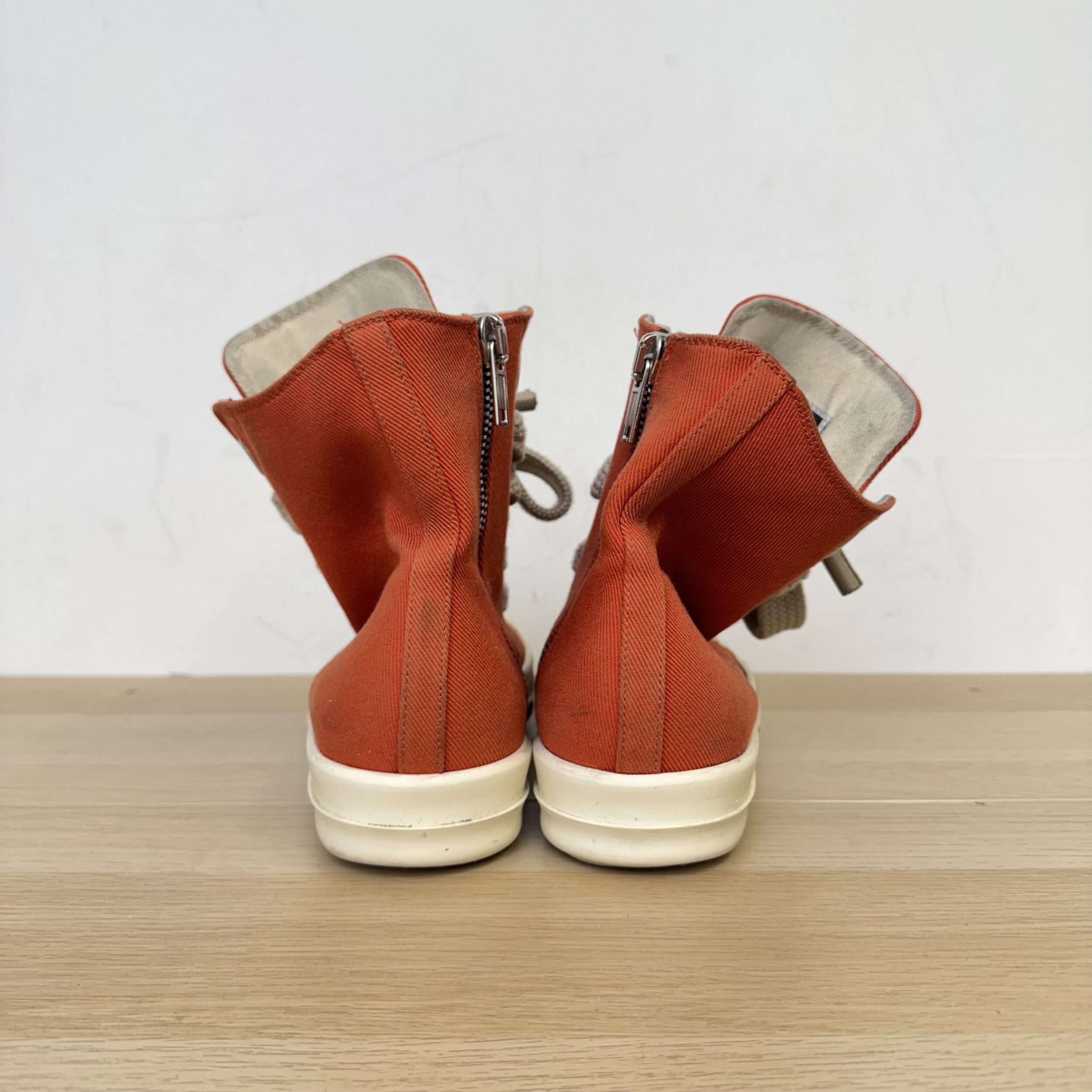 Rick Owens Jumbo Lace High Top Ramones - Image 4