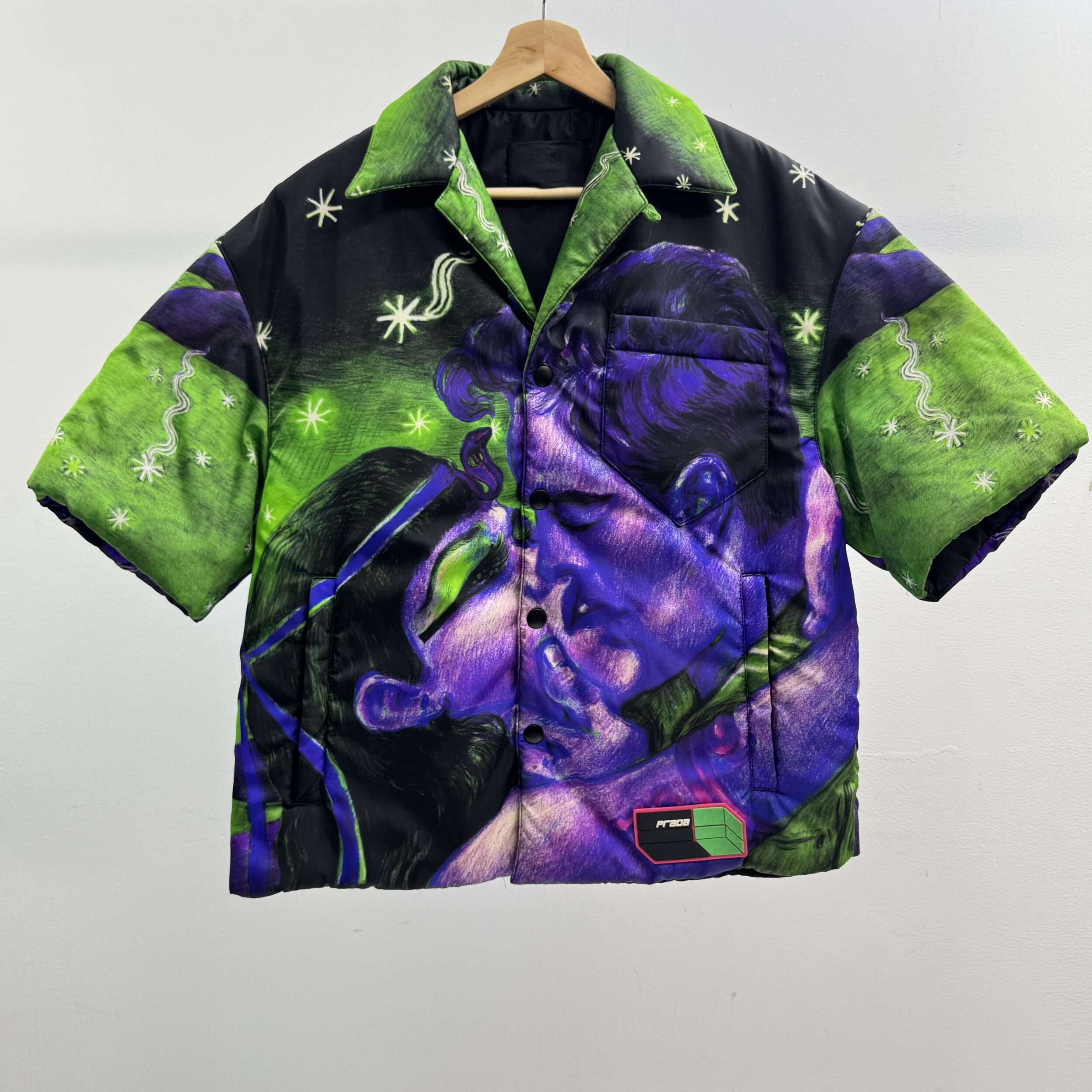 Prada Christopher Chemin Impossible Double Puff Match Shirt