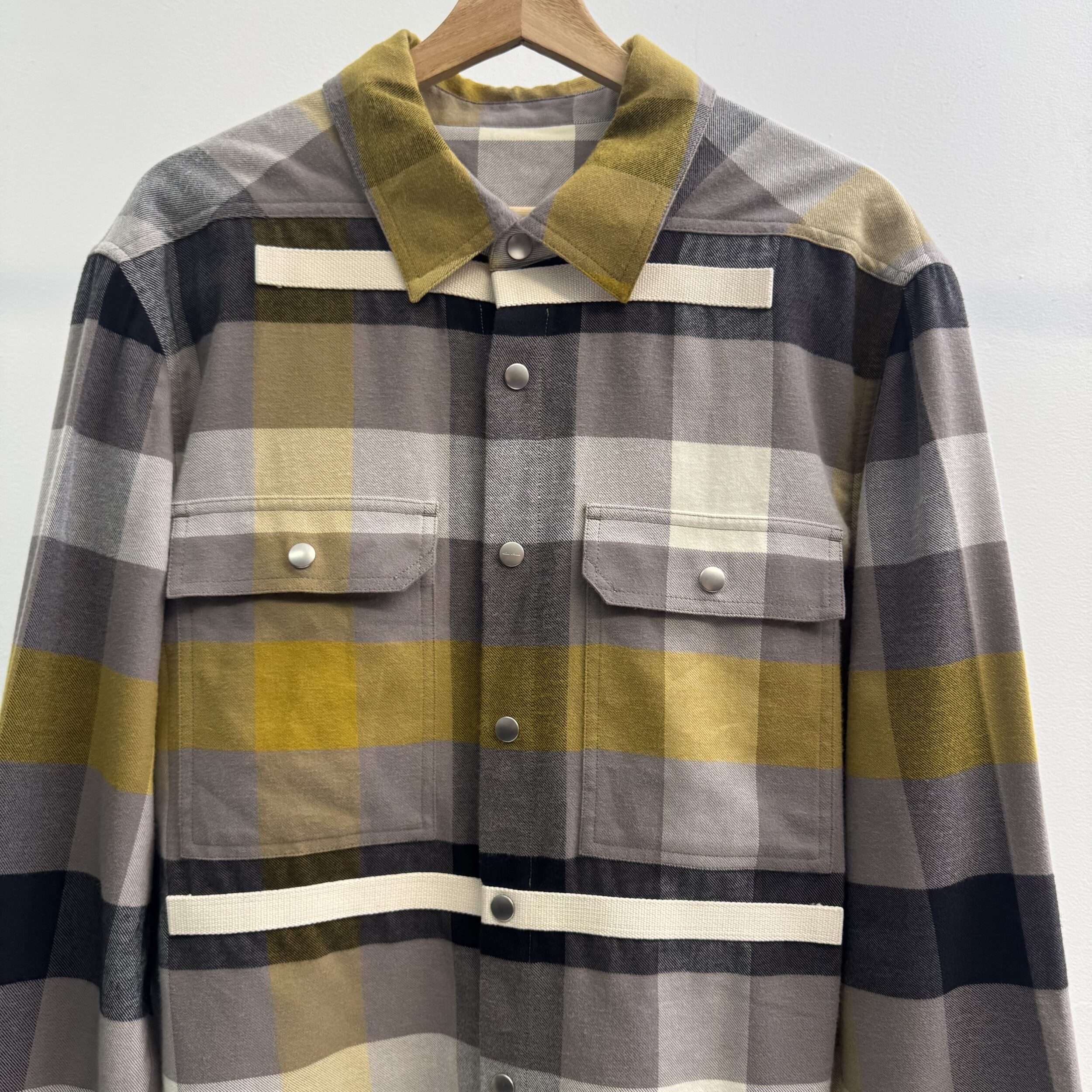 Rick Owens Larry Plaid Shirt - Image 2