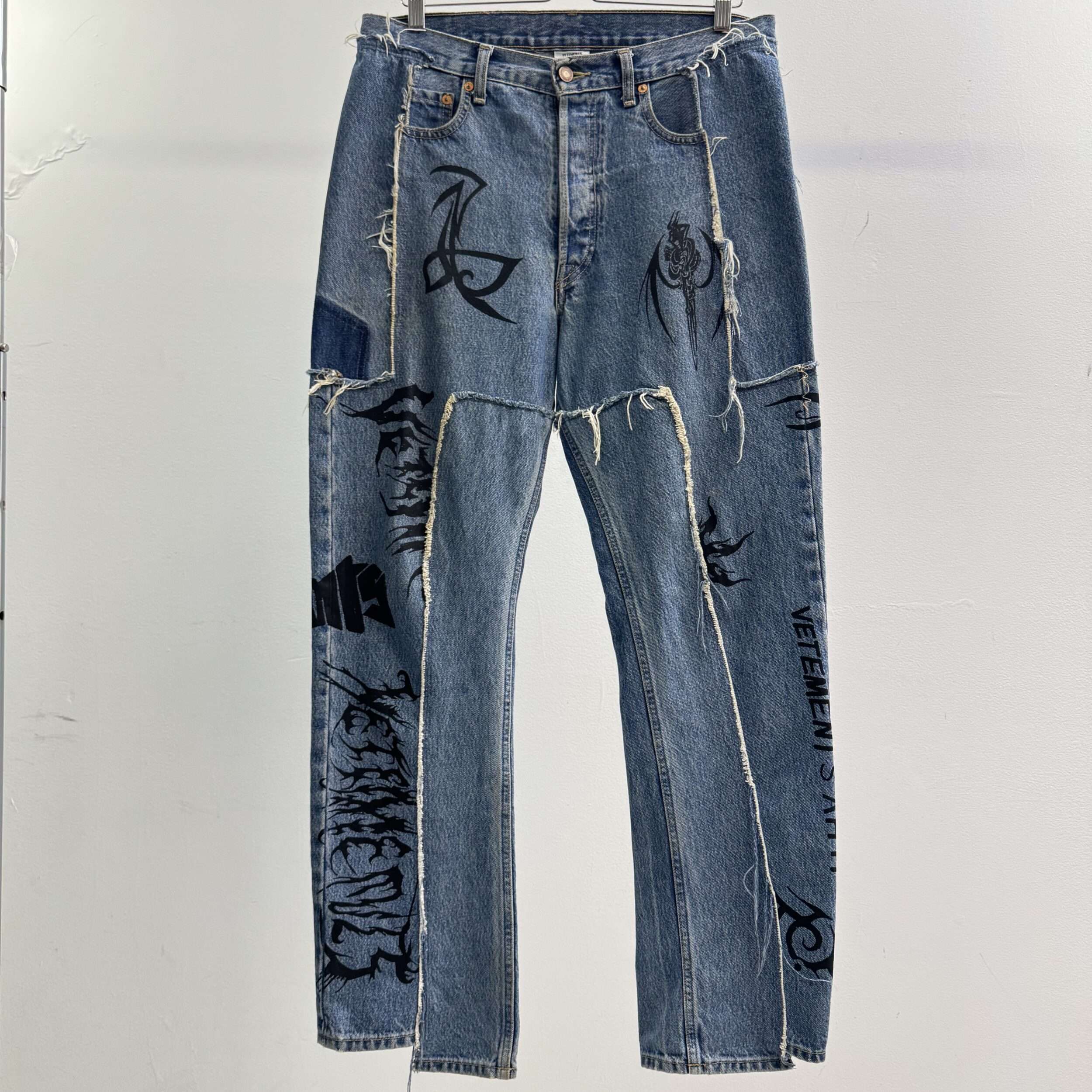 Vetements x Levi’s Reworked Tribal Jeans