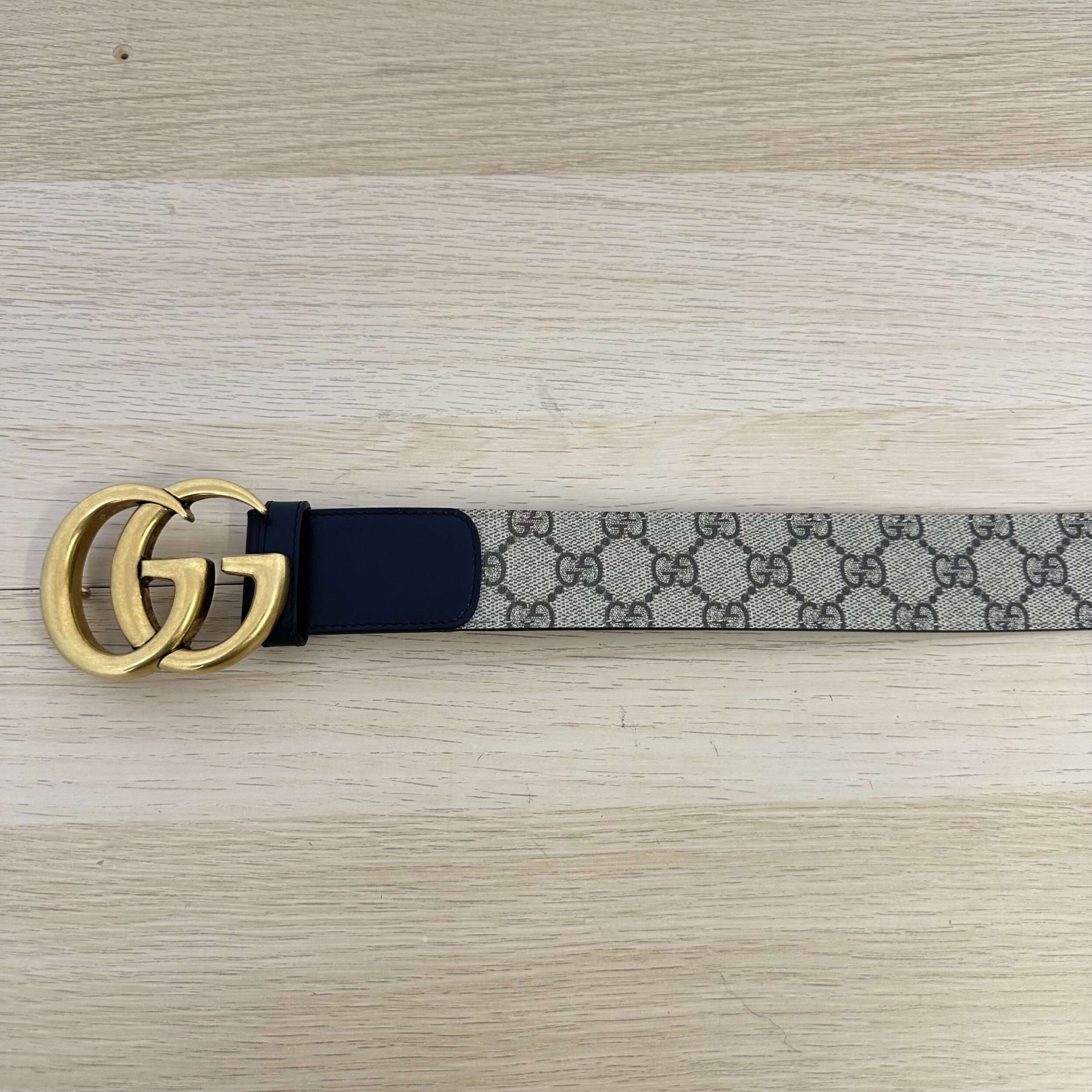Gucci Two Tone GG Belt - Image 2