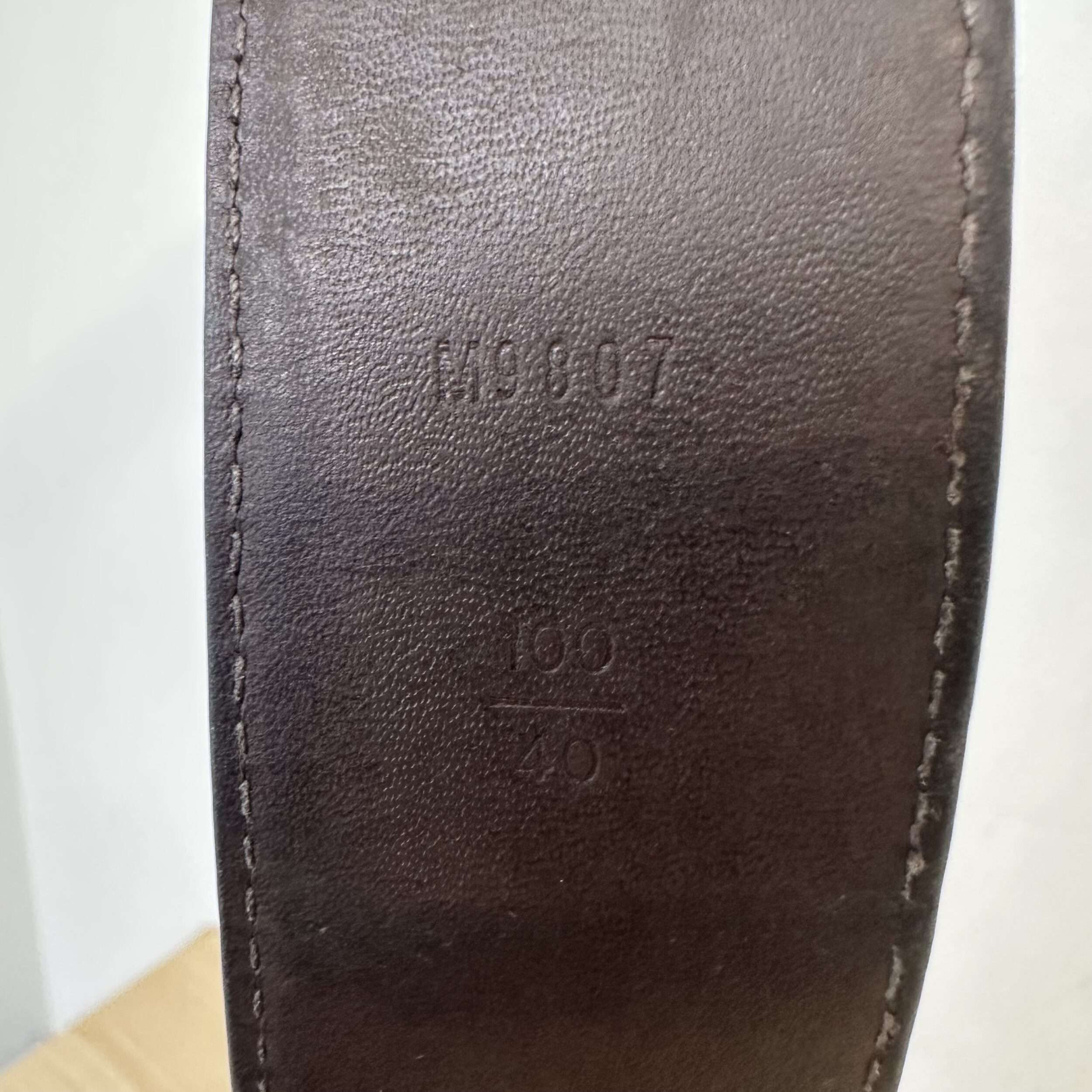 Louis Vuitton Screw Damier Belt - Image 3