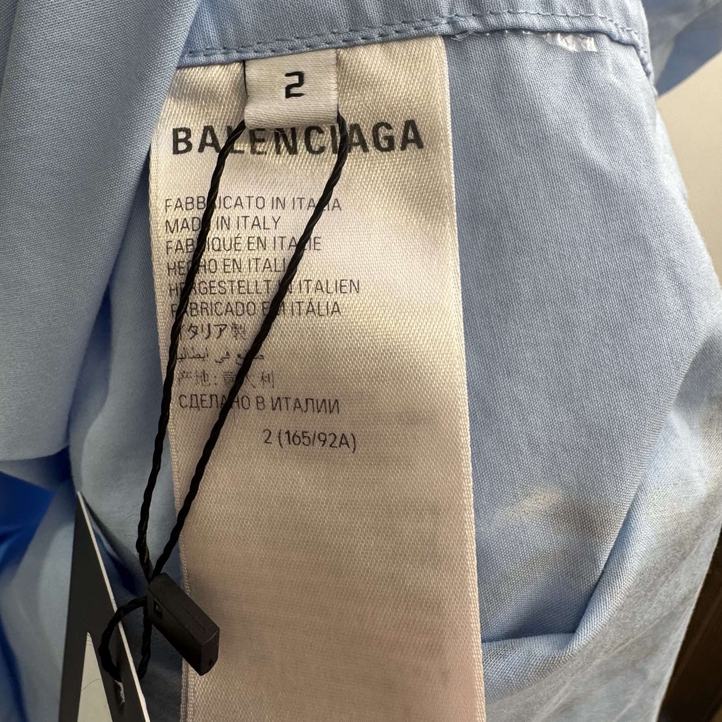 Balenciaga Graffiti Button Up - Image 3