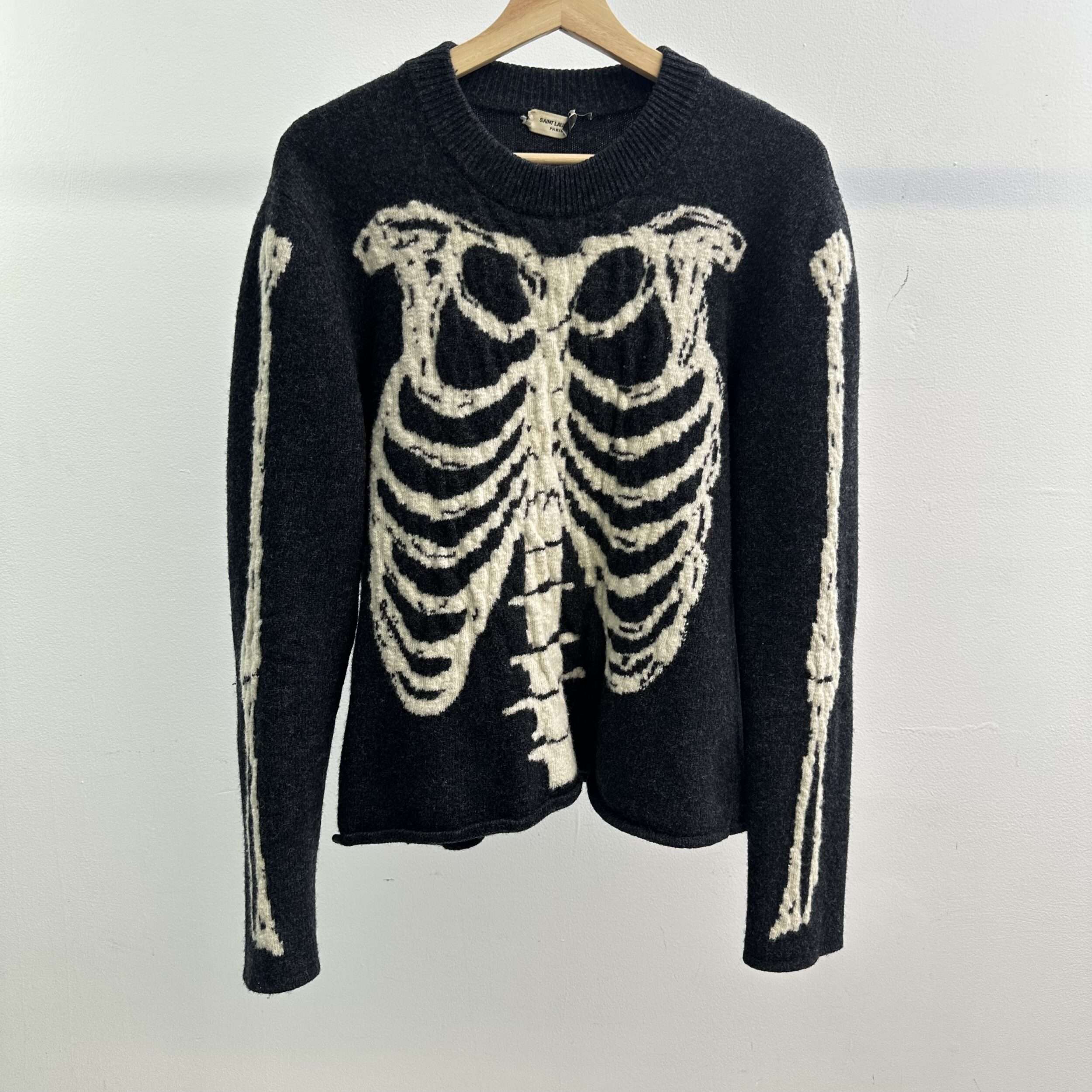 Saint Laurent Skeleton Sweater