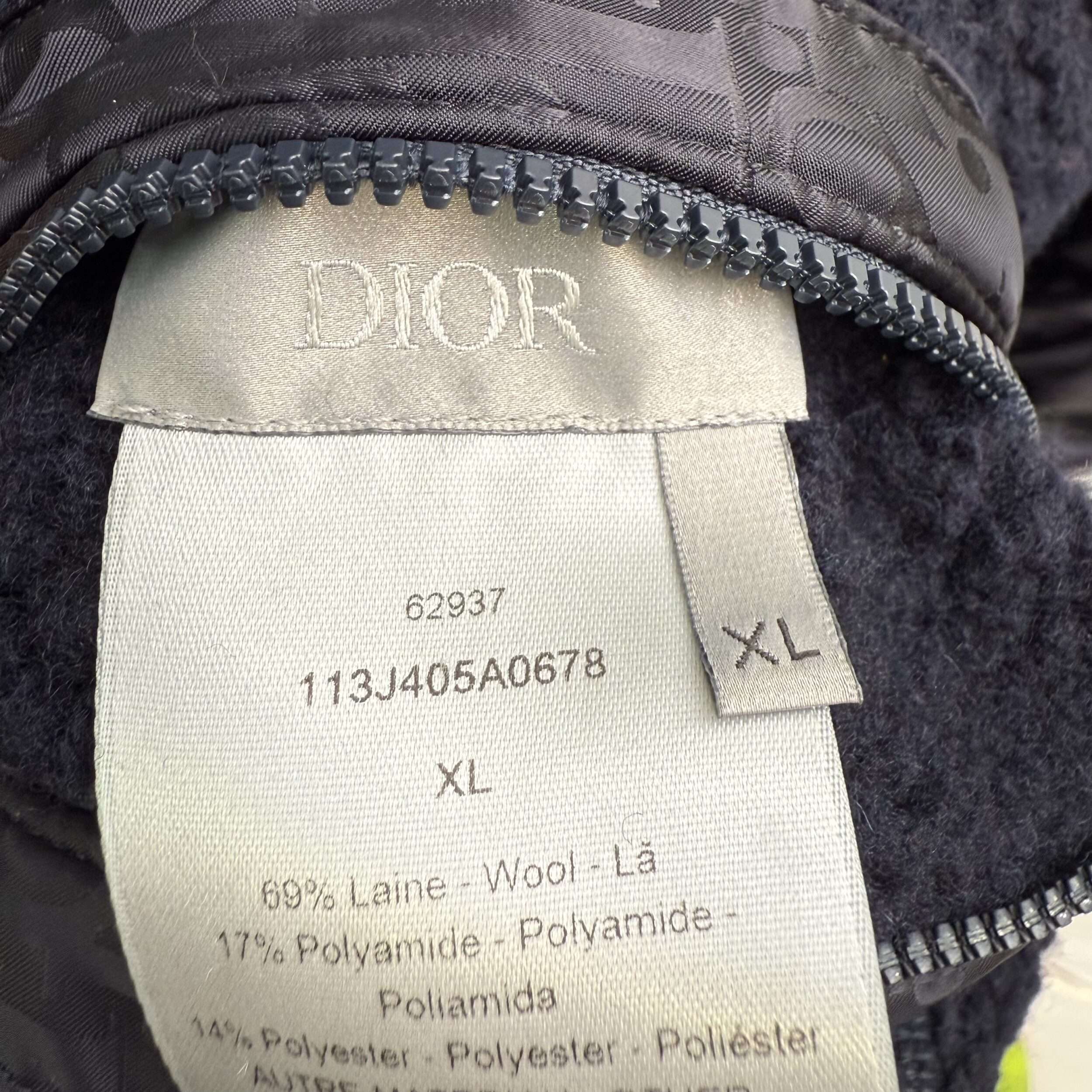 Dior Oblique Reversible Saddle Pocket Jacket - Image 3