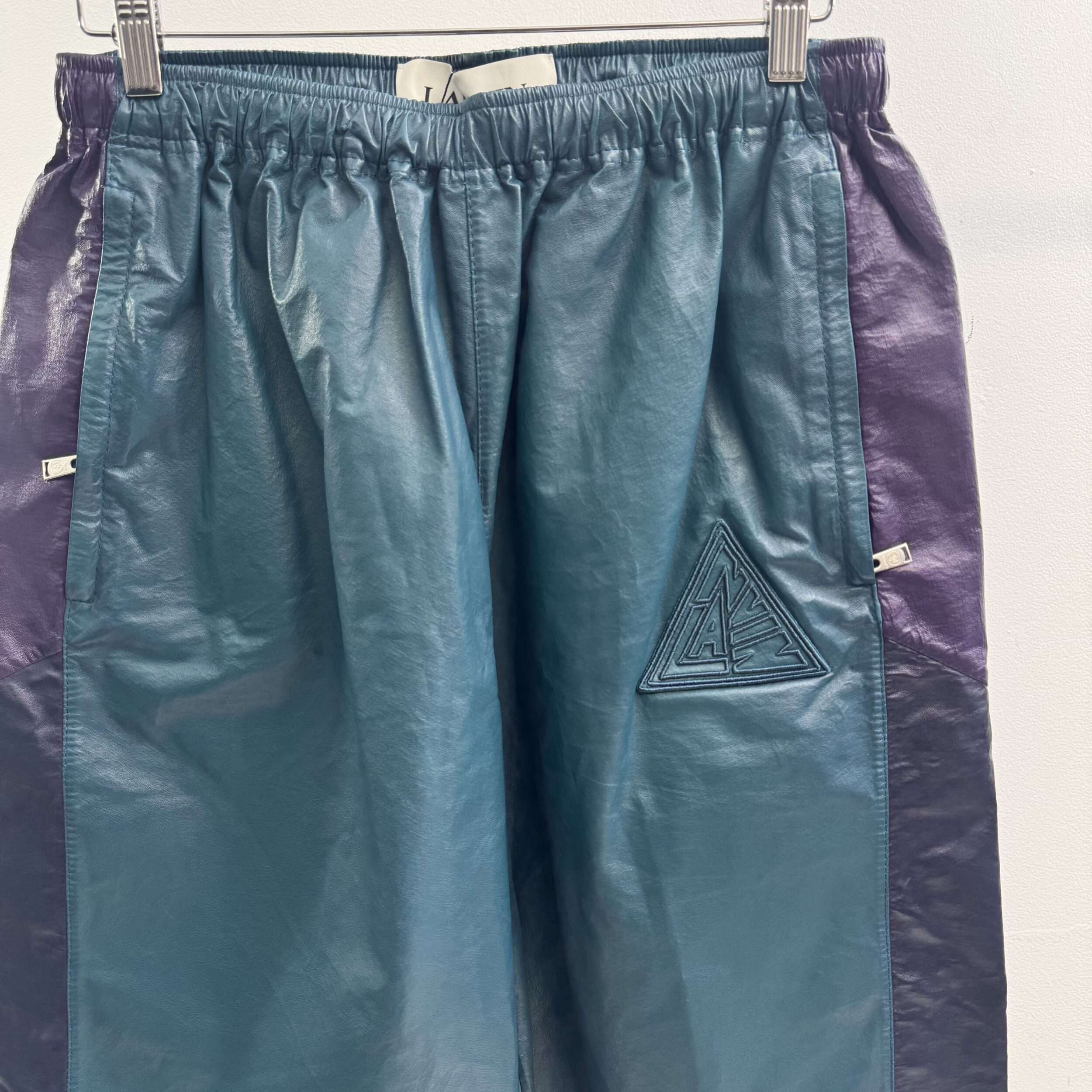 Lanvin Leather Paneled Shorts - Image 2