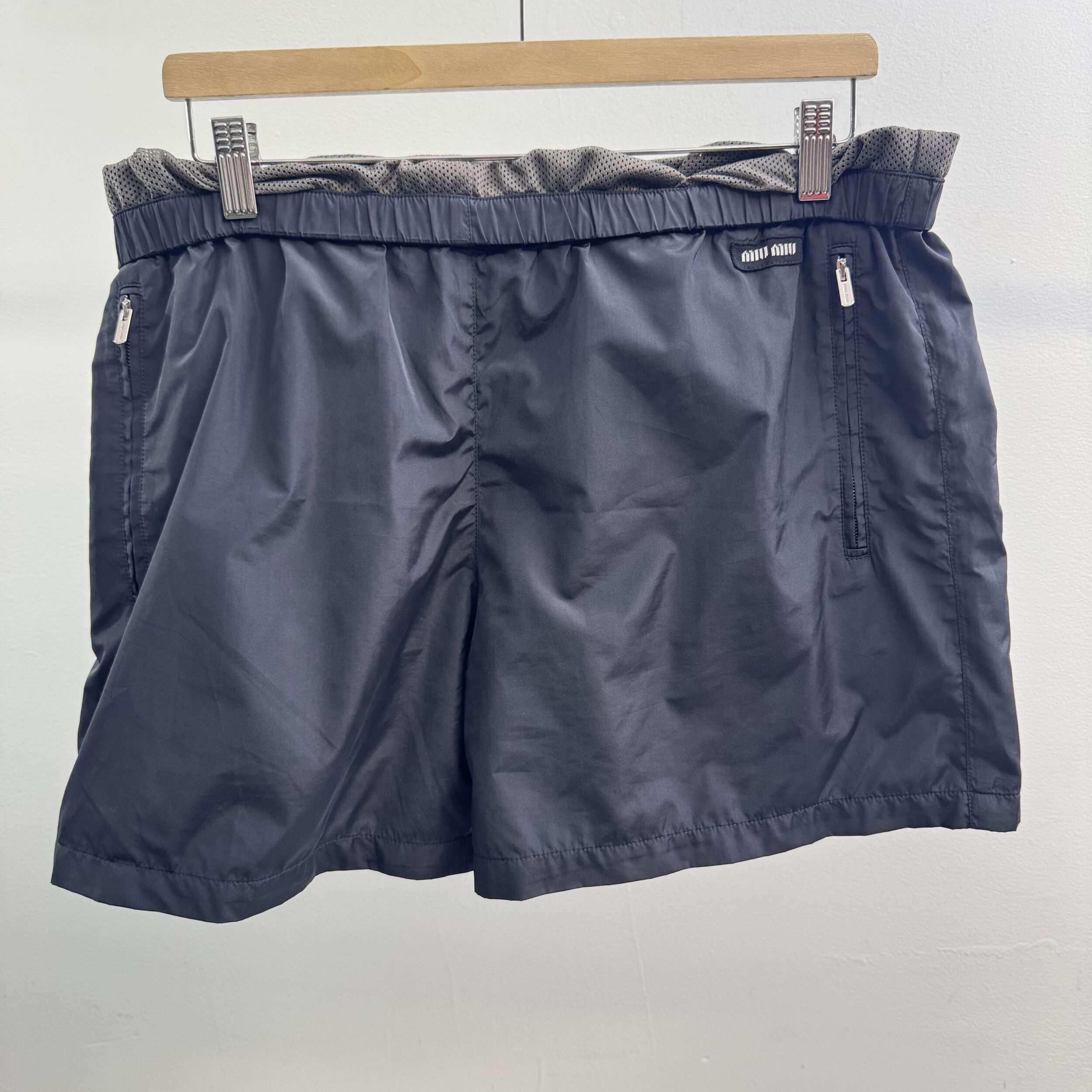 Miu Miu Waistband Swim Shorts