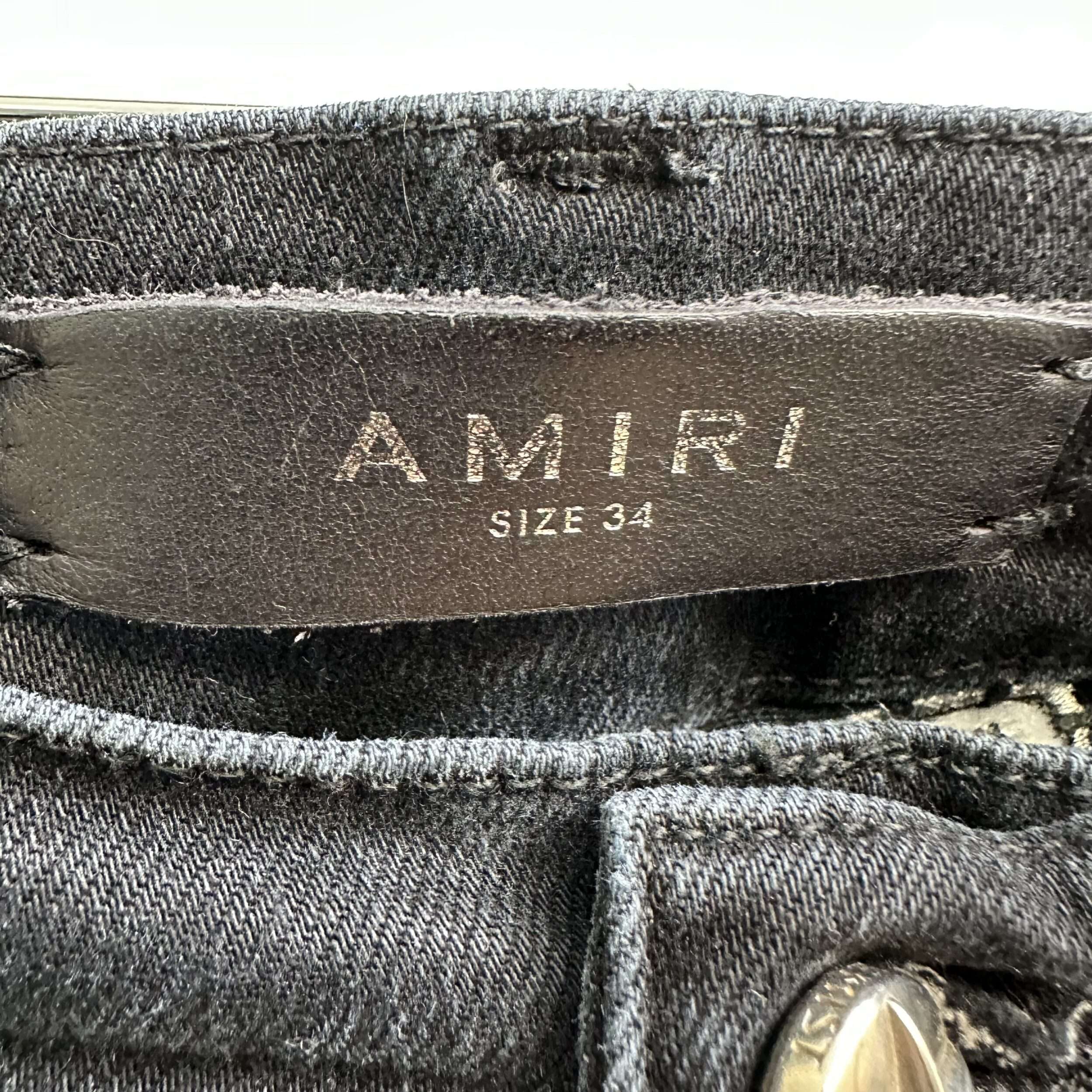 Amiri Stars Patch Jeans - Image 4