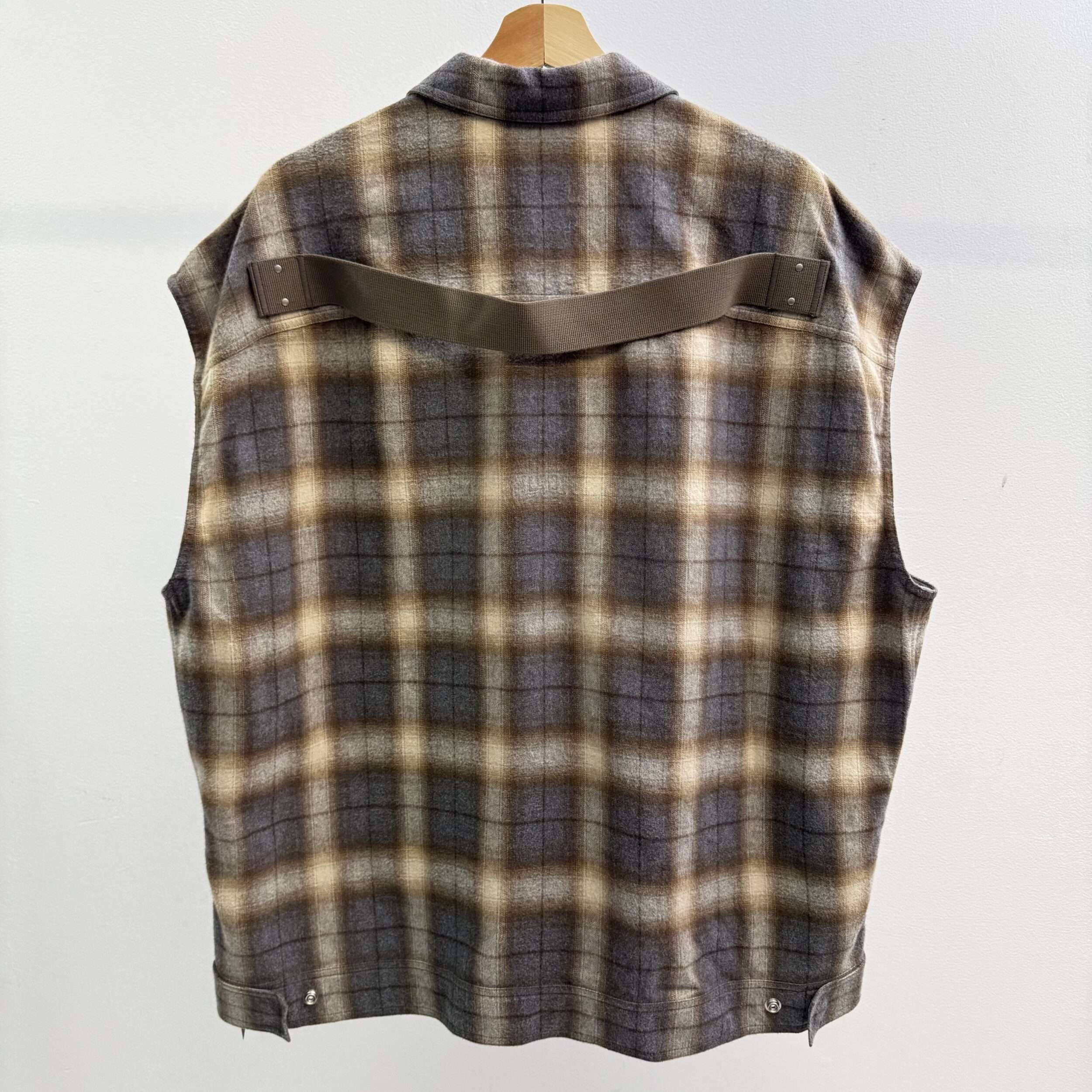 Rick Owens Sleeveless Flannel - Image 2
