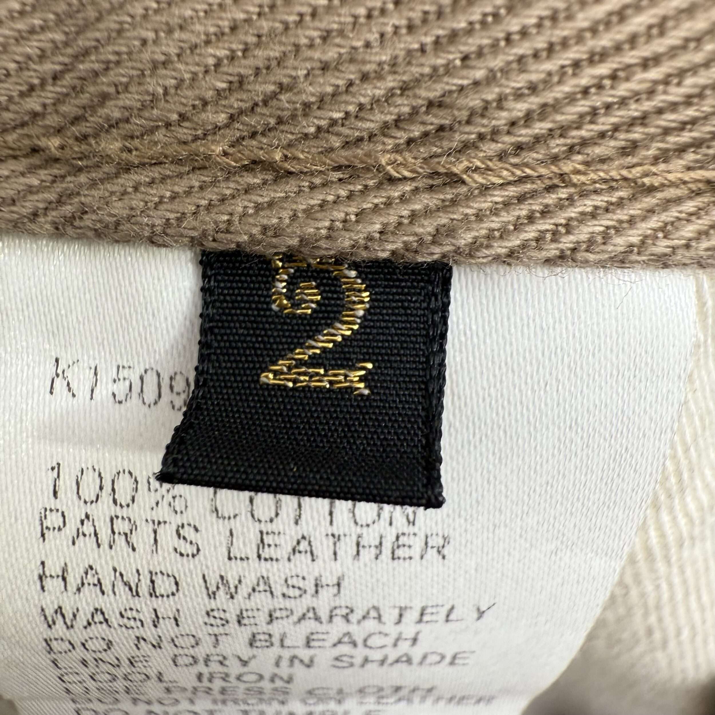 Kapital Leather Patch Khaki Pants - Image 3