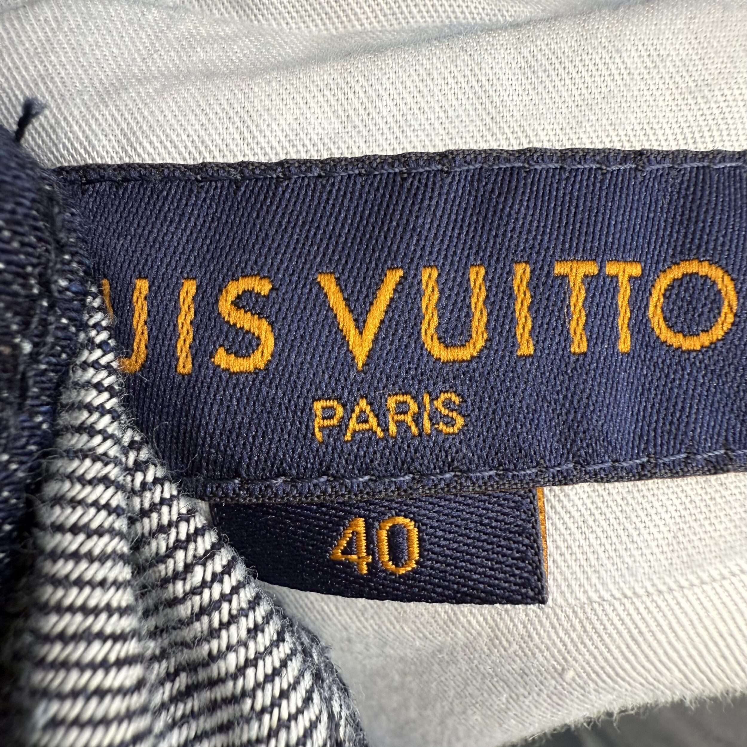 Louis Vuitton Plant Print Jeans - Image 3
