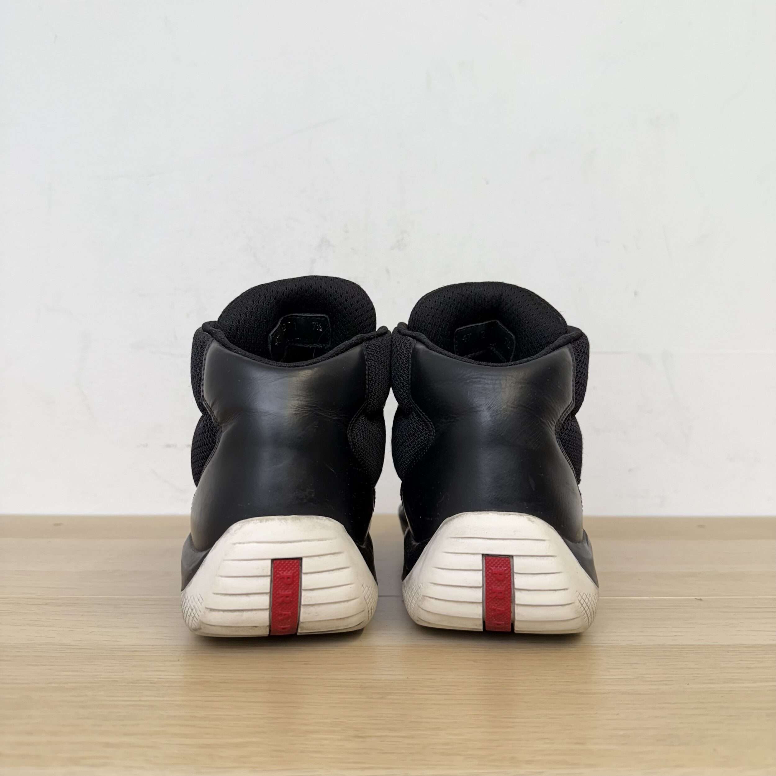Prada America Cup Mid Top Sneakers - Image 4