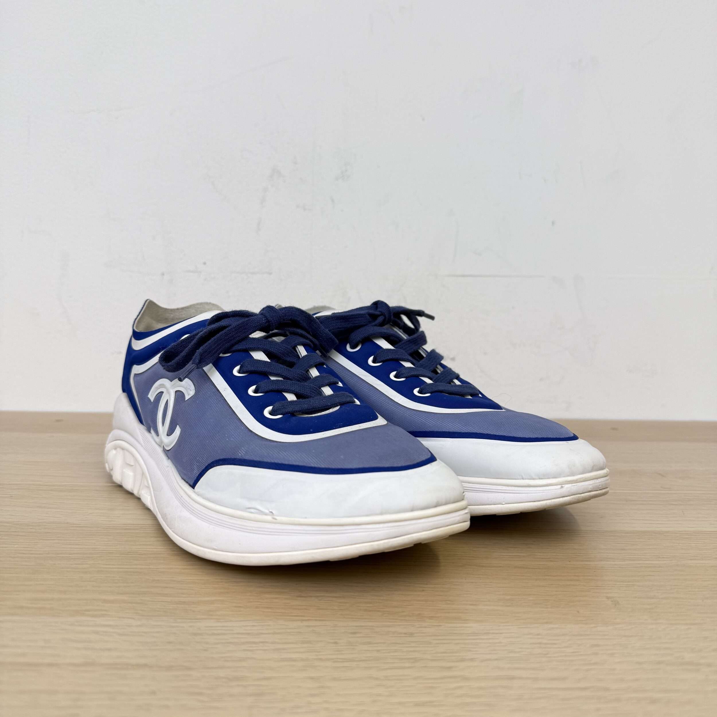 Chanel Mesh Trainer Sneakers