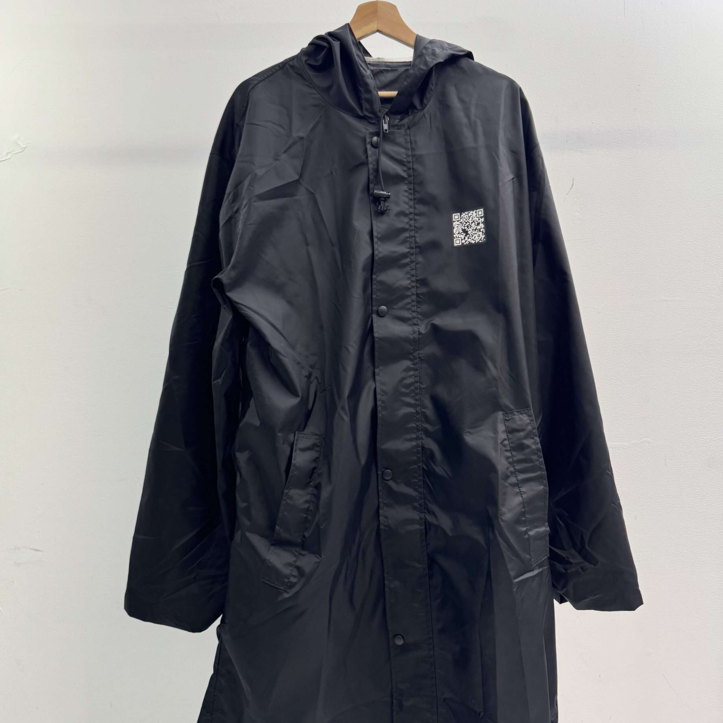 Vetements Barcode Raincoat - Image 2