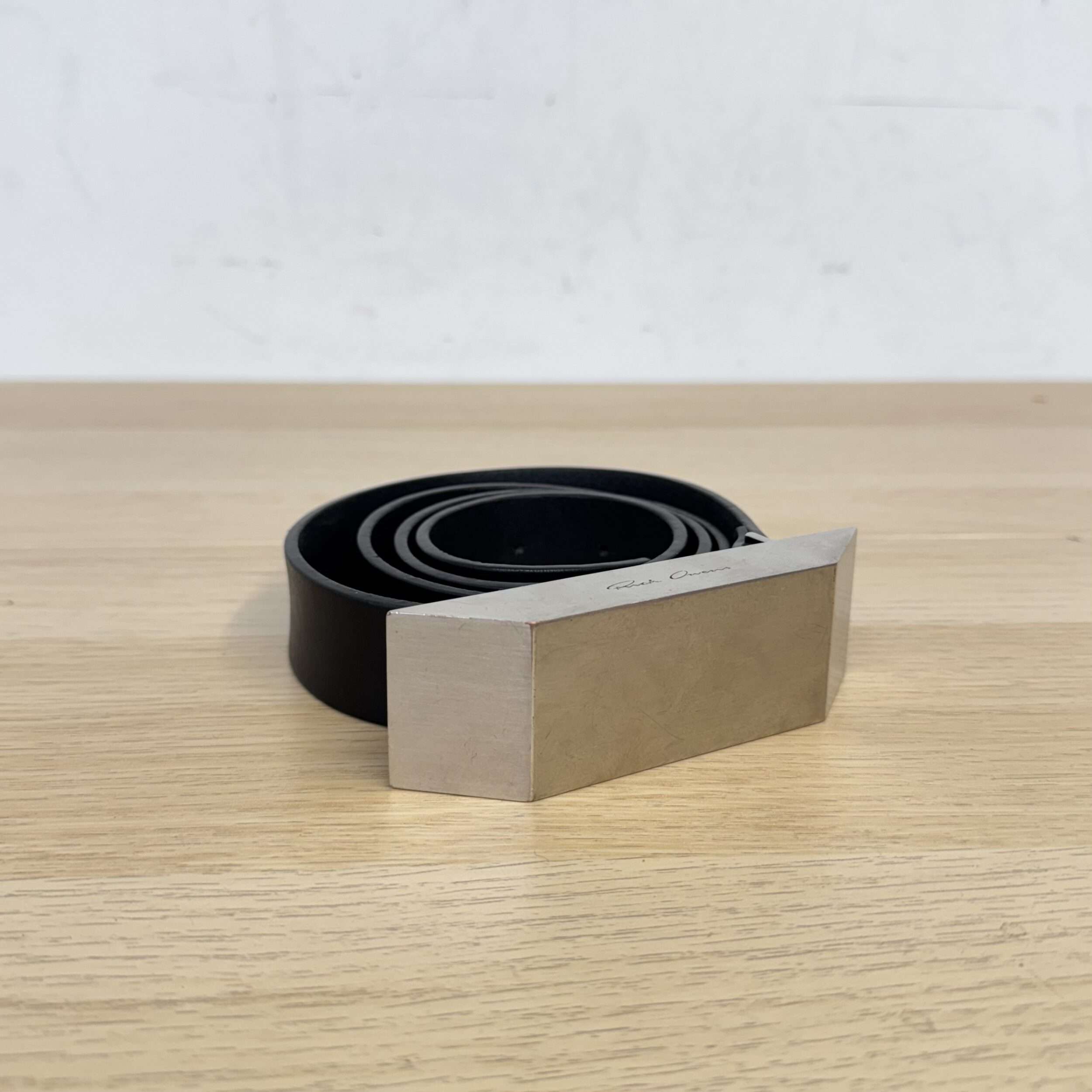 Rick Owens Beveled Belt