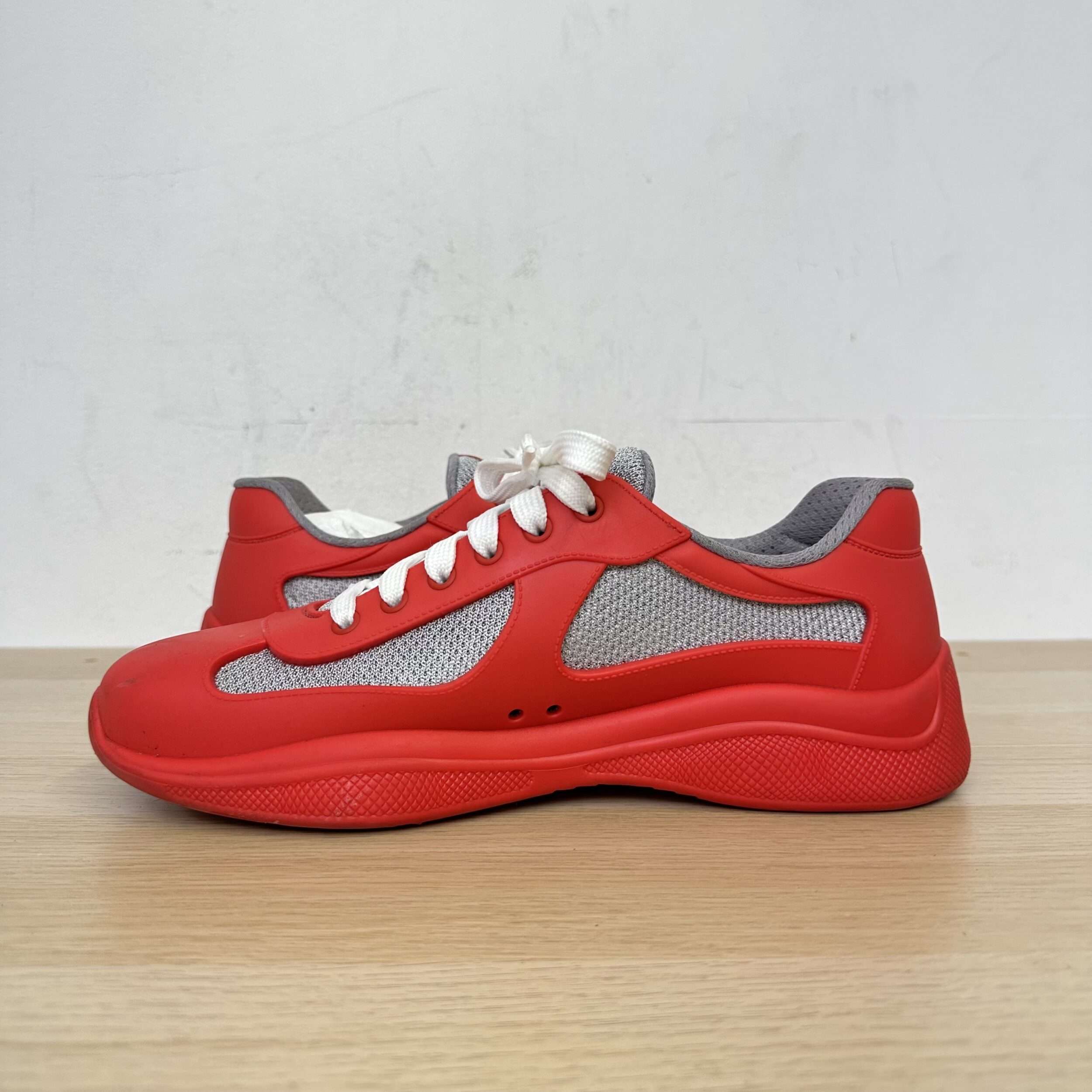 Prada Americas Cup Rubber Sneakers - Image 2